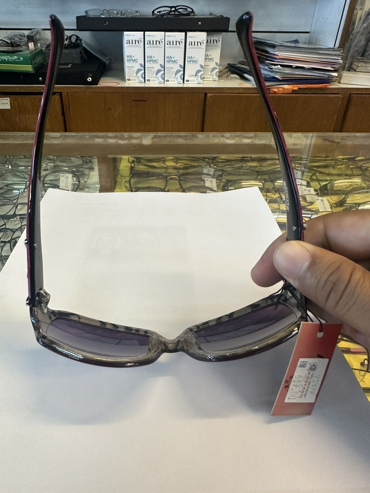 Evisu Y2K Evisu Japan EVH-6026 56🛑14-130 Sunglasses Size ONE SIZE - 7 Thumbnail