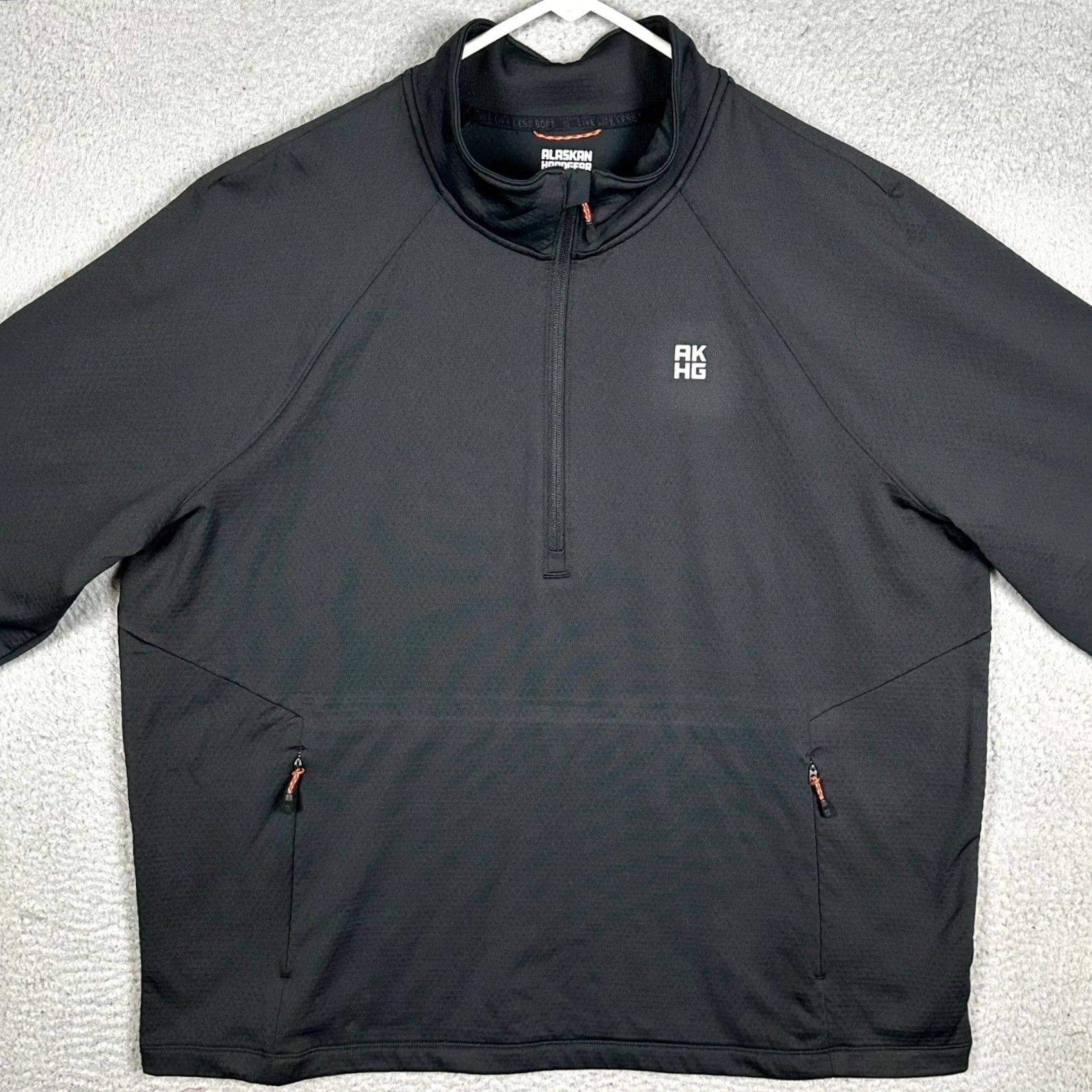 Duluth Trading Company Alaskan Hardgear Duluth Trading Co Sweatshirt Mens XL Black Quarter Zip Pullover Size US XL / EU 56 / 4 - 3 Thumbnail