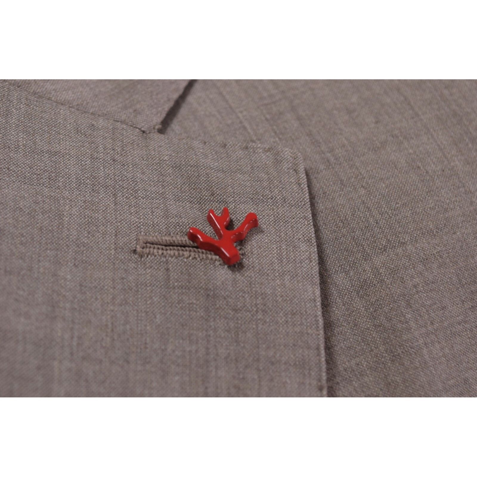 Isaia isaia Suit Size US 44 Regular in Brown Size 44R - 3 Thumbnail