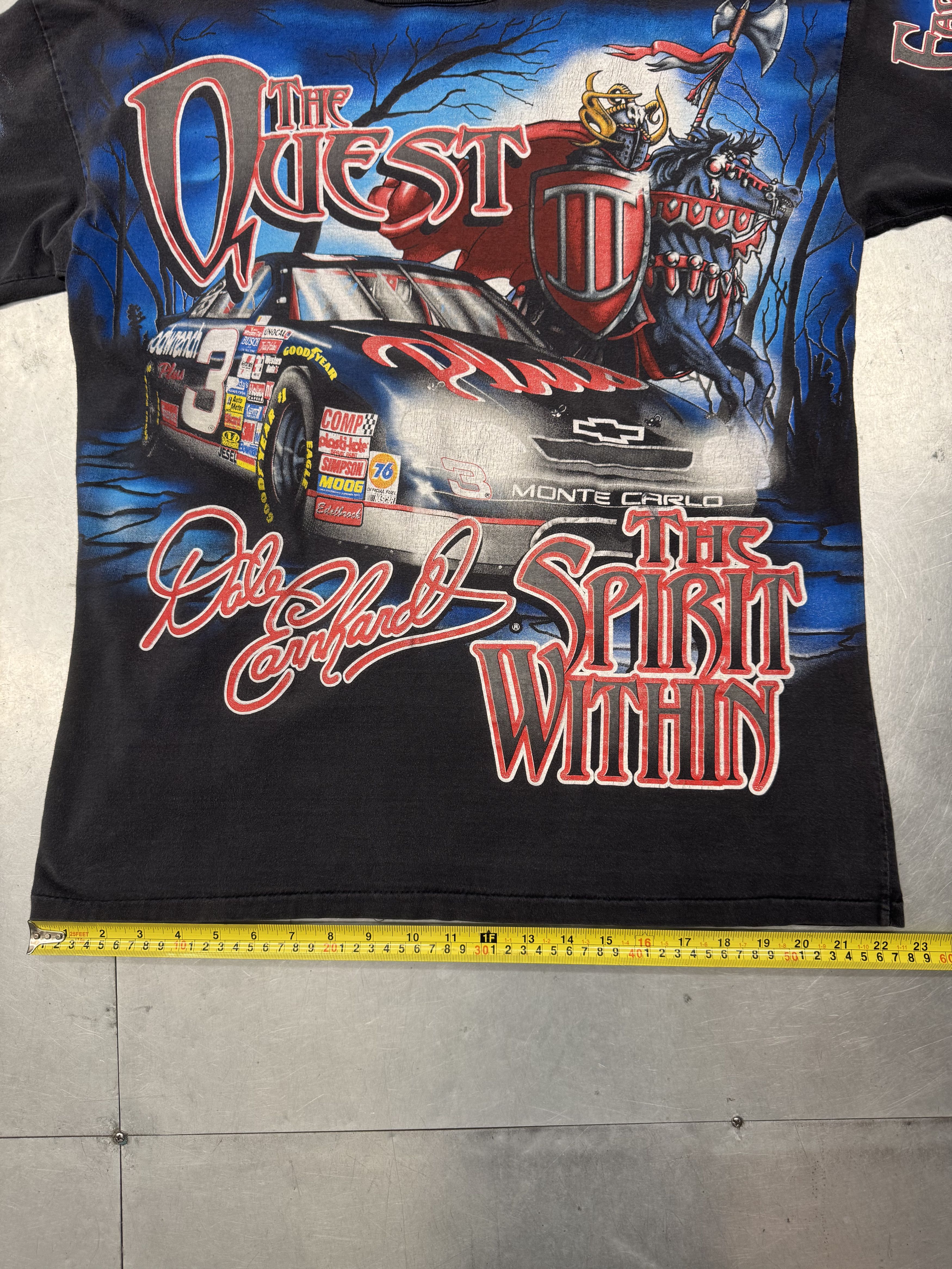 Chase Authentics Vintage Dale Earnhardt Tshirt Size US L / EU 52-54 / 3 - 5 Thumbnail