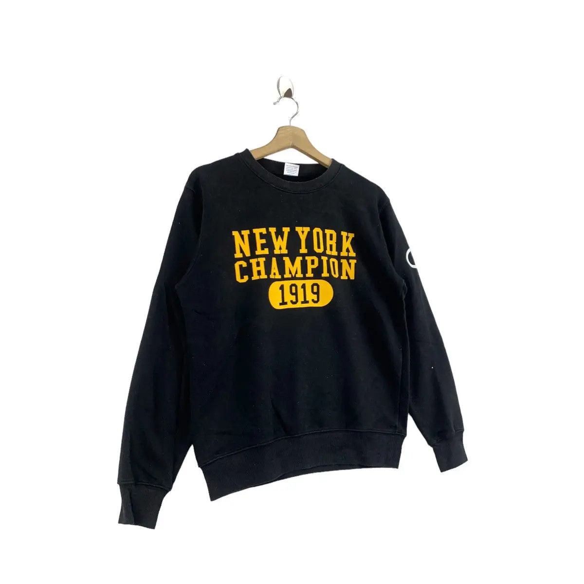 Champion Vintage CHAMPION x NEW YORK Champion 1919 Print Black Size US M / EU 48-50 / 2 - 4 Thumbnail