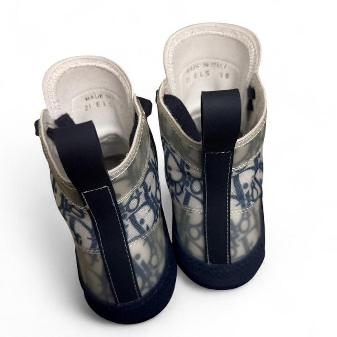 Dior Dior B23 navy blue high top oblique Size US 8 / IT 38 - 3 Thumbnail