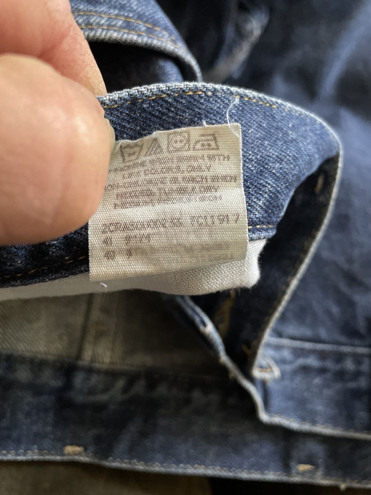 Lee × Vintage Lee BLUE Jean Shorts Jorts 40 vintage denim 100% cotton 🔥🇺🇸 Size US 40 / EU 56 - 14 Thumbnail