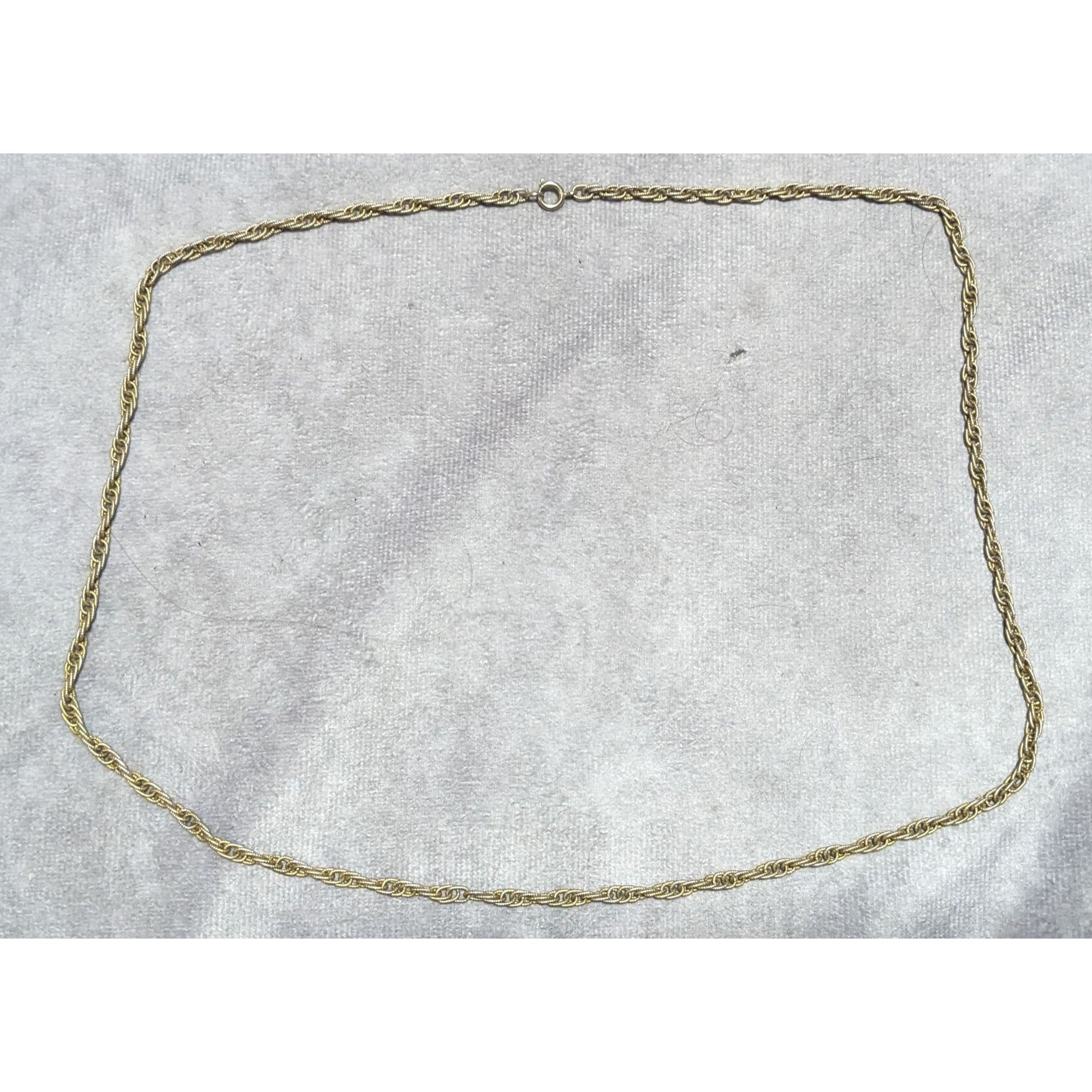 Other Simple Gold Rope Chain Necklace Size ONE SIZE - 8 Thumbnail