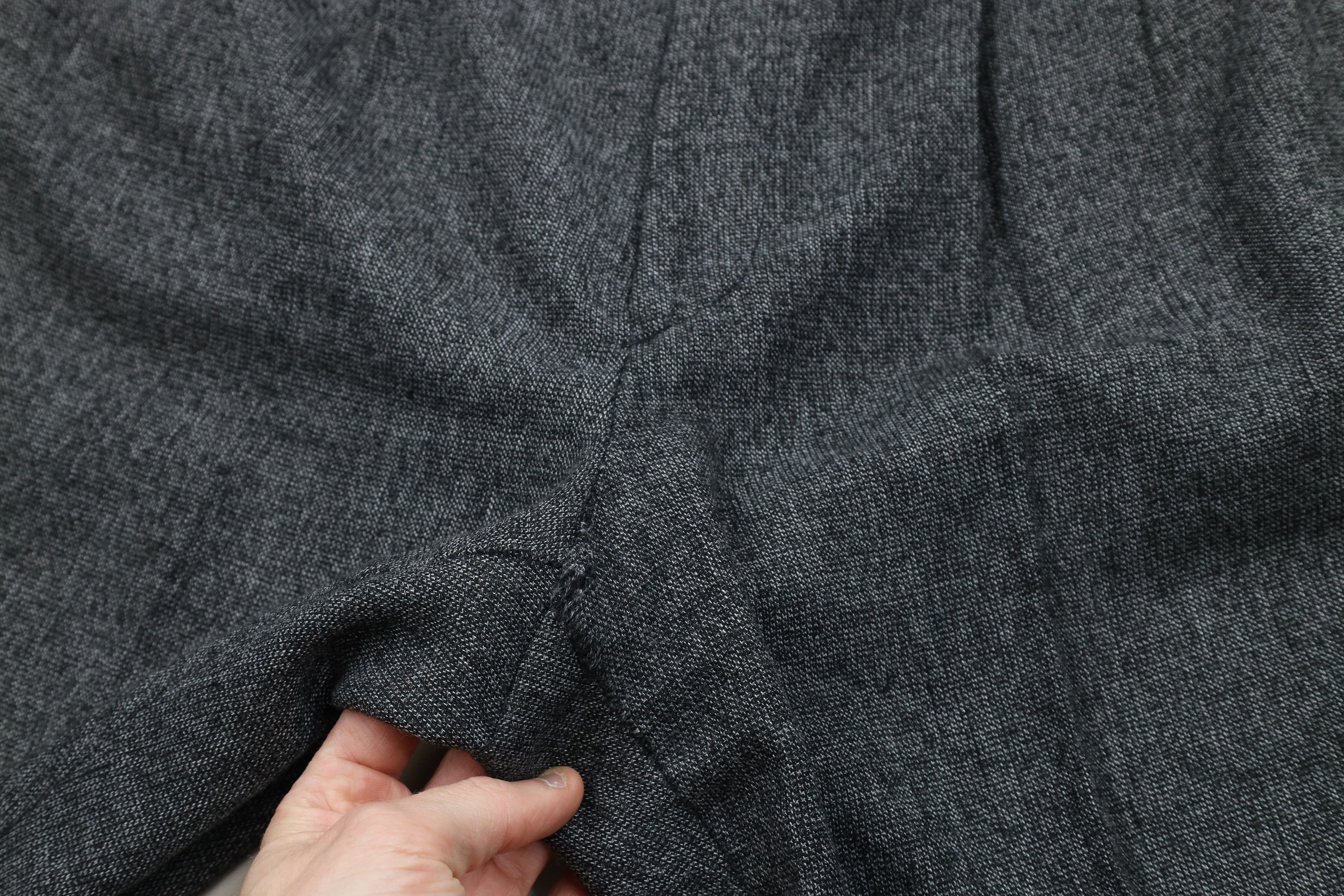 Vintage Vintage 70s Streetwear Wool Tweed Flared Chino Pants USA Size US 37 - 5 Thumbnail
