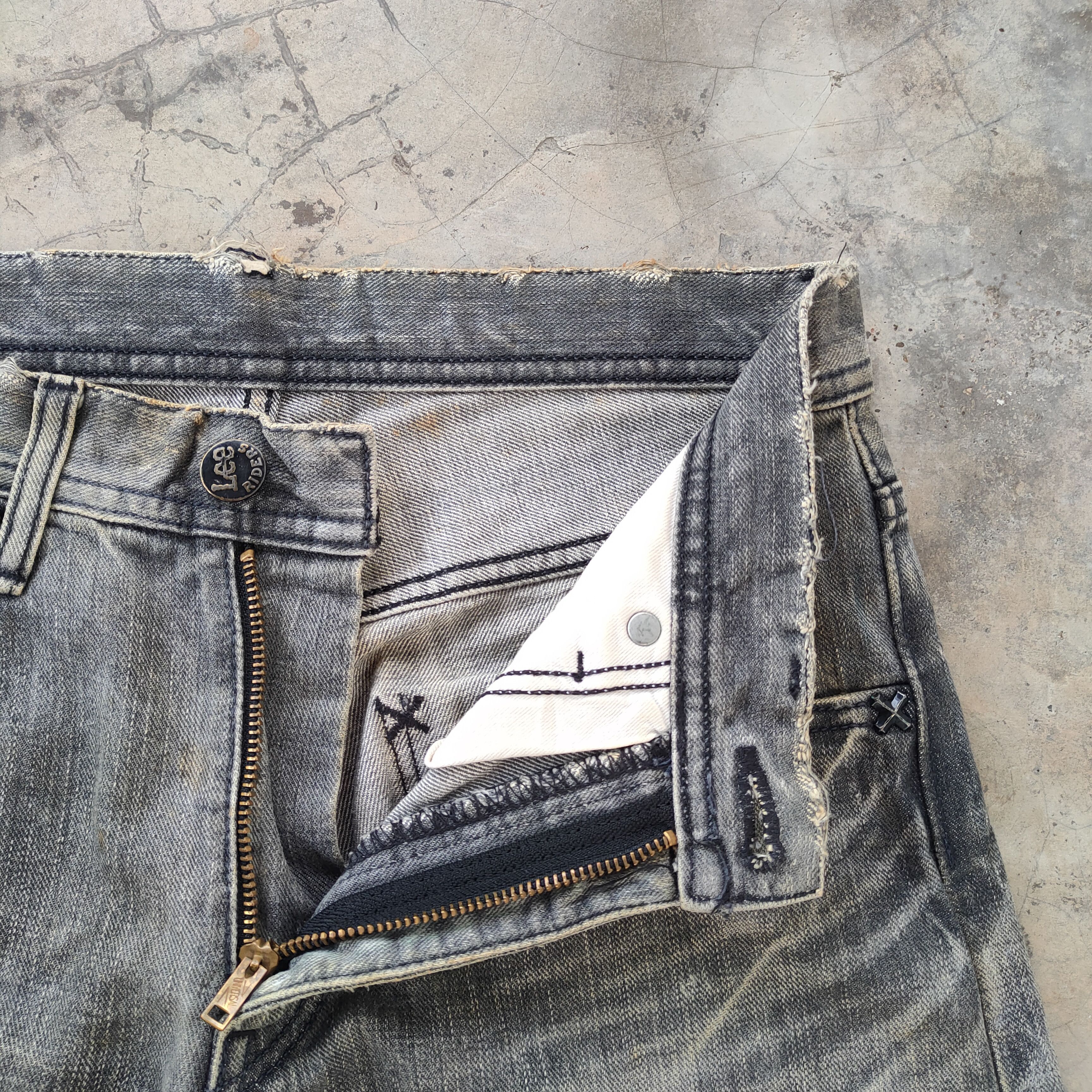 Jean × Lee W29 VINTAGE LEE SKINNY FADED JEANS DENIM PANTS Size US 29 - 8 Thumbnail