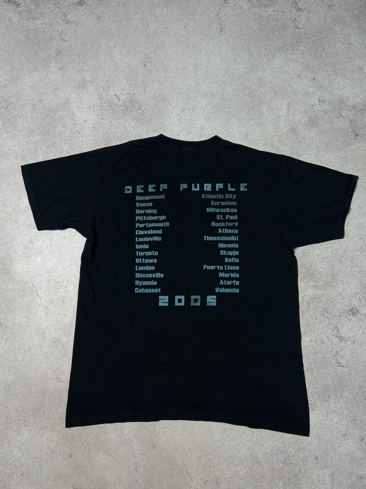Band Tees × Vintage Vintage 2005 Deep Purple Rock T-Shirt Size US L / EU 52-54 / 3 - 1 Thumbnail