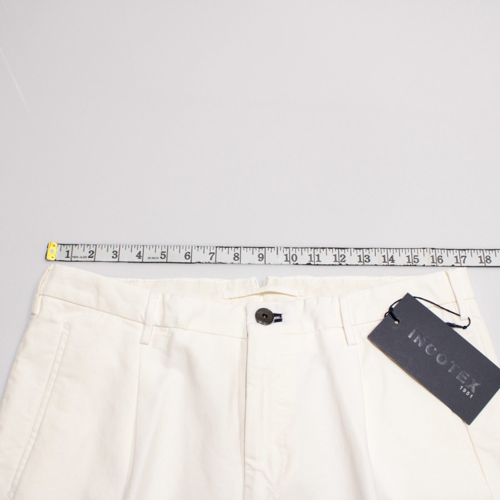 Incotex INCOTEX New with tags Chino Size 34 US In White Size US 34 / EU 50 - 5 Thumbnail