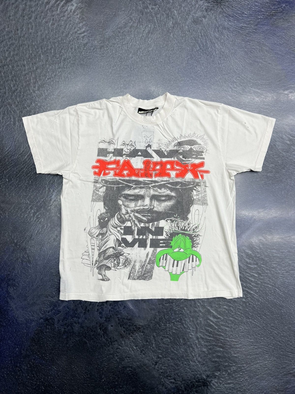 HELLSTAR Hellstar Have Faith T-Shirt Size US XL / EU 56 / 4 - 1 Thumbnail