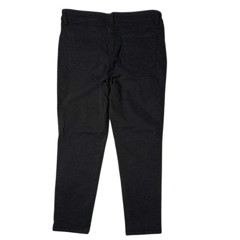 Other Talbots Slim Ankle Jean 14 Stretch Black Goth Tailored Size 36" / US 14 / IT 50 - 10 Thumbnail