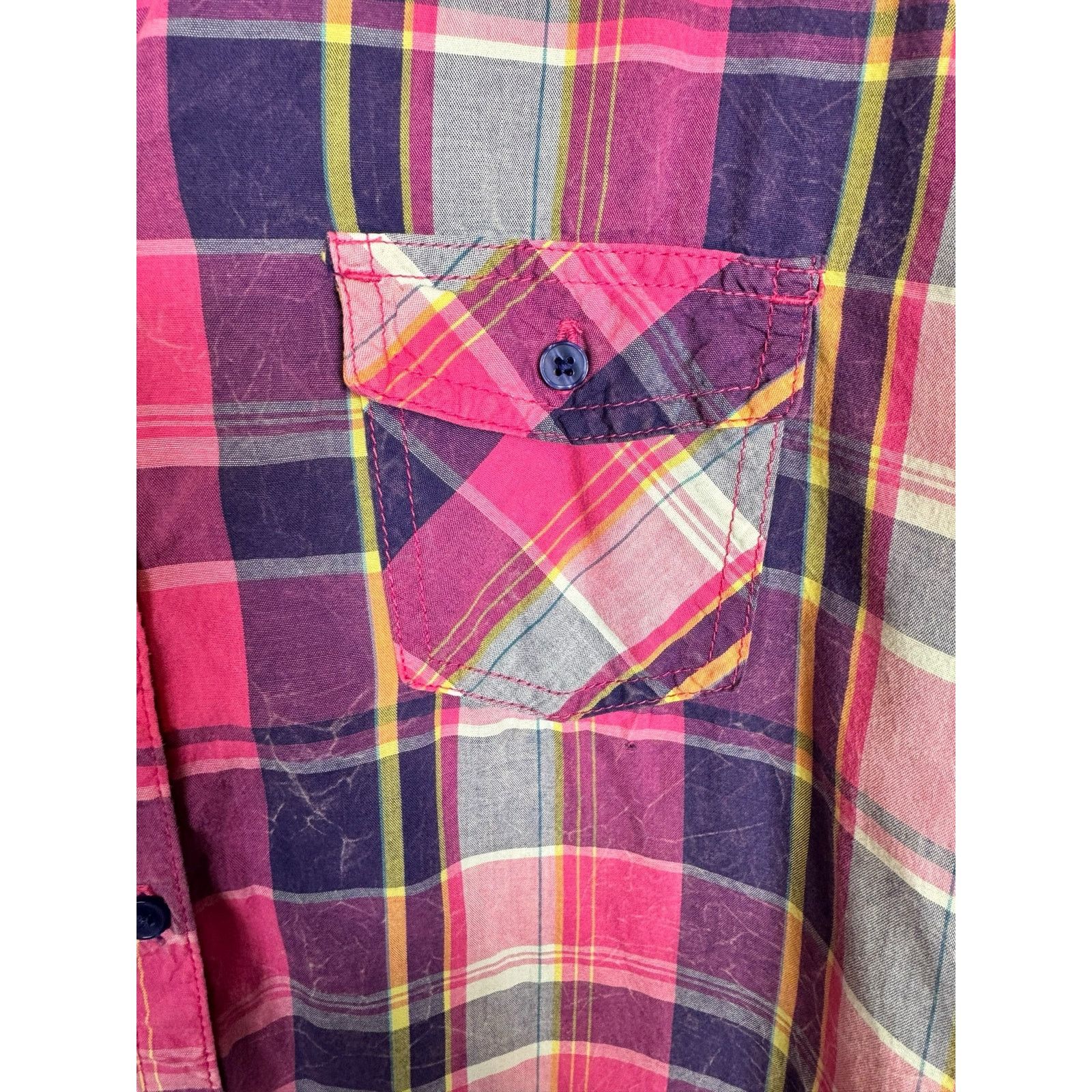 Other Lei Long Sleeve Button Up Shirt Women's Size Large Size L / US 10 / IT 46 - 4 Thumbnail
