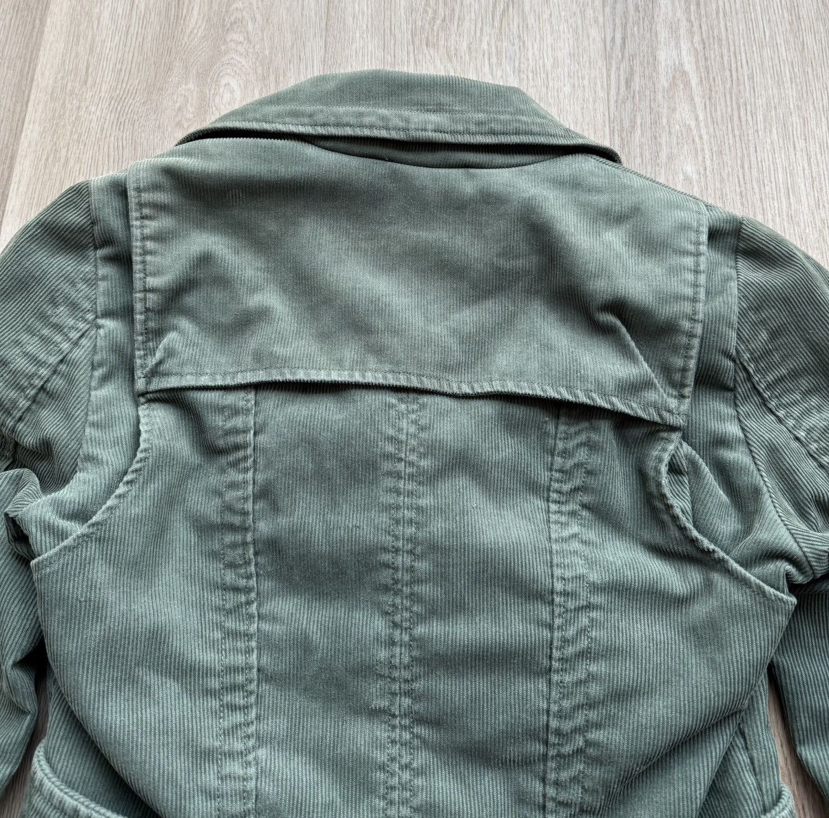 Diesel Vintage Diesel Green Velvet Double Blazer Jacket Size L / US 10 / IT 46 - 21 Thumbnail