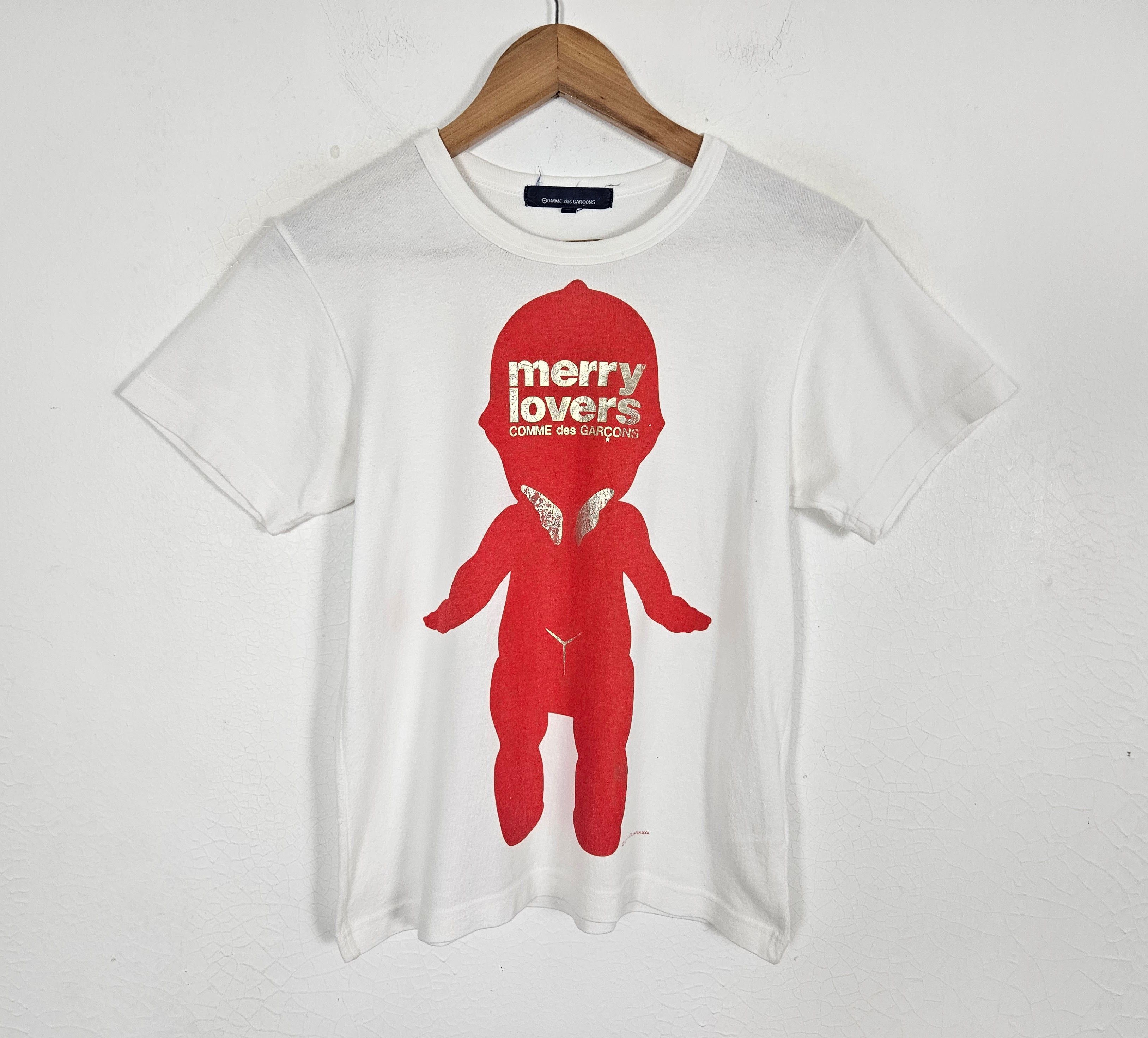 Comme des Garcons Vintage COMME Des Garçons Merry Lovers shirt Size US S / EU 44-46 / 1 - 2 Thumbnail
