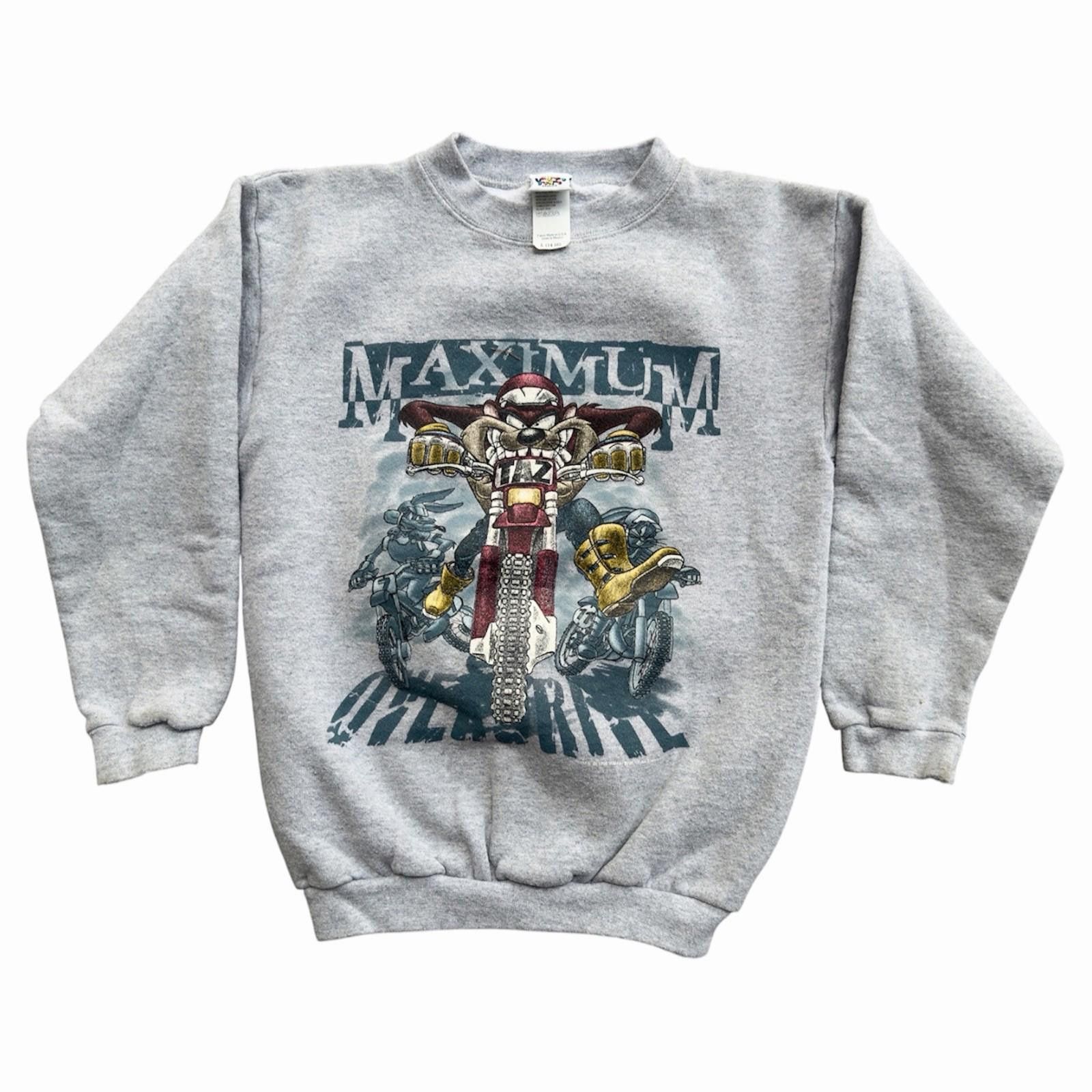 Other 1996 Taz Tasmanian Devil Sweatshirt XS 17.5x21.5 Size XS / US 0-2 / IT 36-38 - 2 Thumbnail