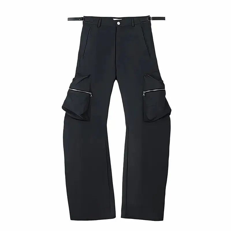 Japanese Brand Utility zipper cargo pants with pockets Size US 34 / EU 50 - 6 Thumbnail