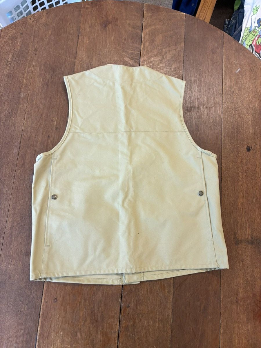 Filson Vintage Filson Cruiser tin cloth vest new with tags Size US L / EU 52-54 / 3 - 5 Thumbnail