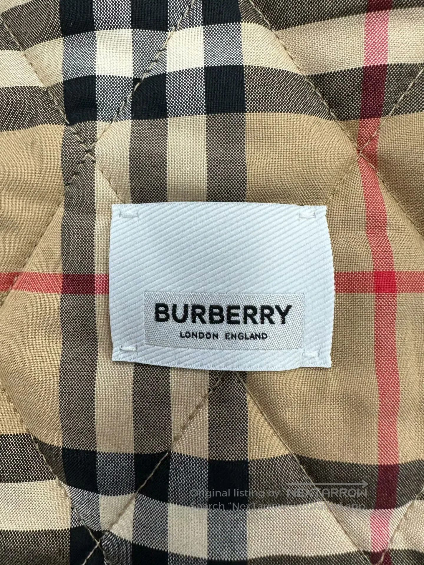 Burberry Burberry Camel Color Patchwork Ribbed Collar Golden Button Size US M / EU 48-50 / 2 - 3 Thumbnail