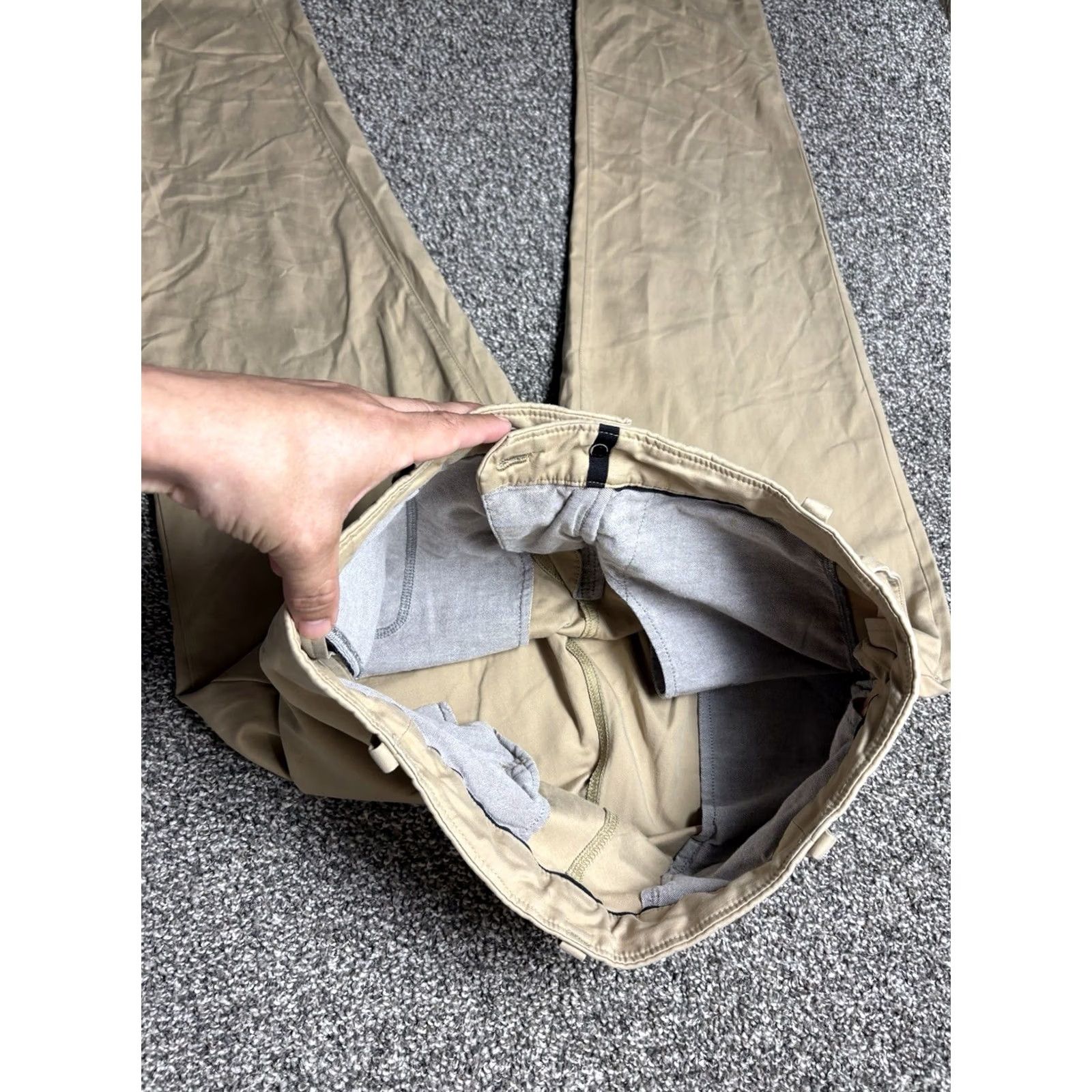 Lululemon Lululemon Pants Mens 32x29 Beige ABC Commission Warpstreme Performance E40416 Size US 32 / EU 48 - 7 Thumbnail