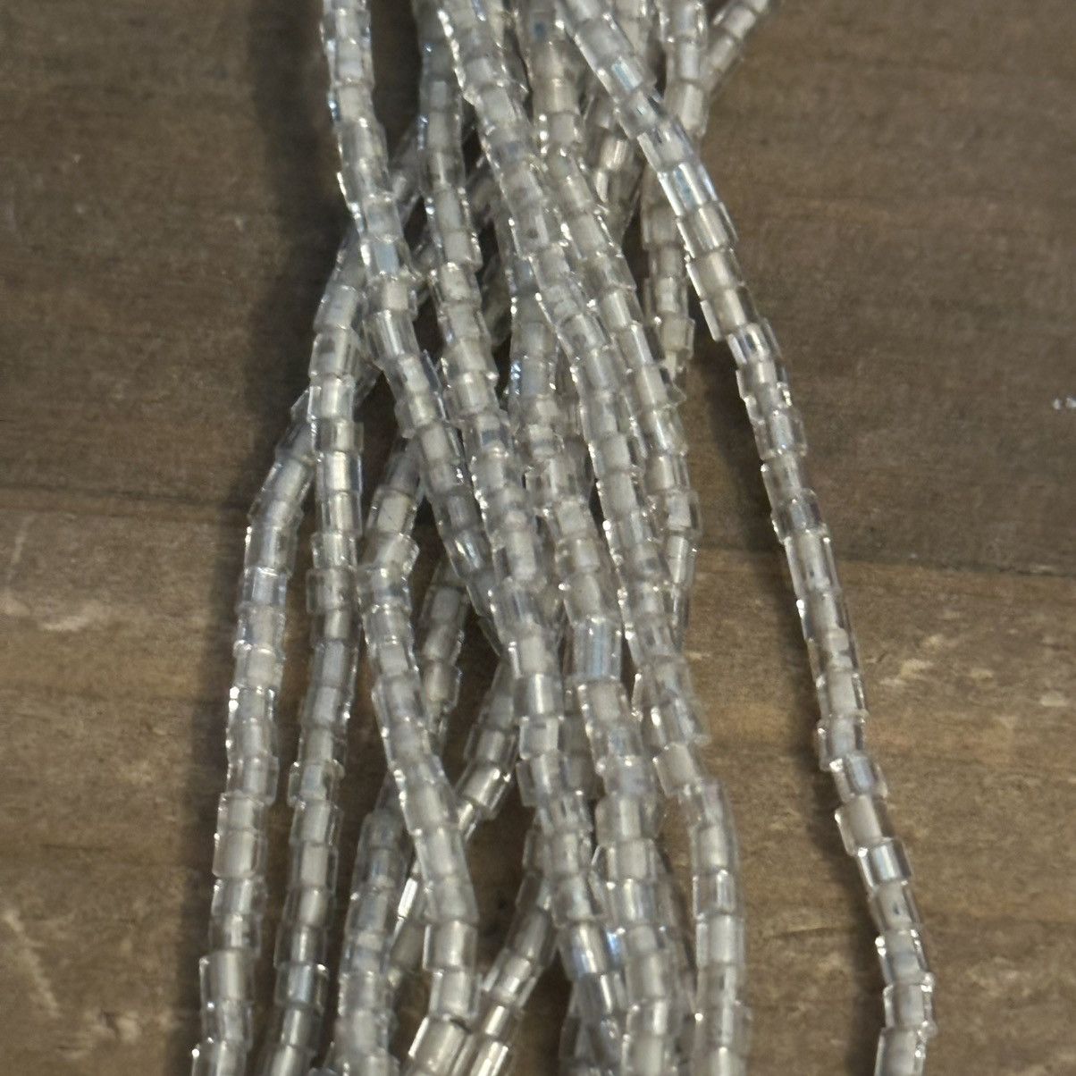 Other Multi strand silver seed bead Murano glass pendant necklace Size ONE SIZE - 5 Thumbnail