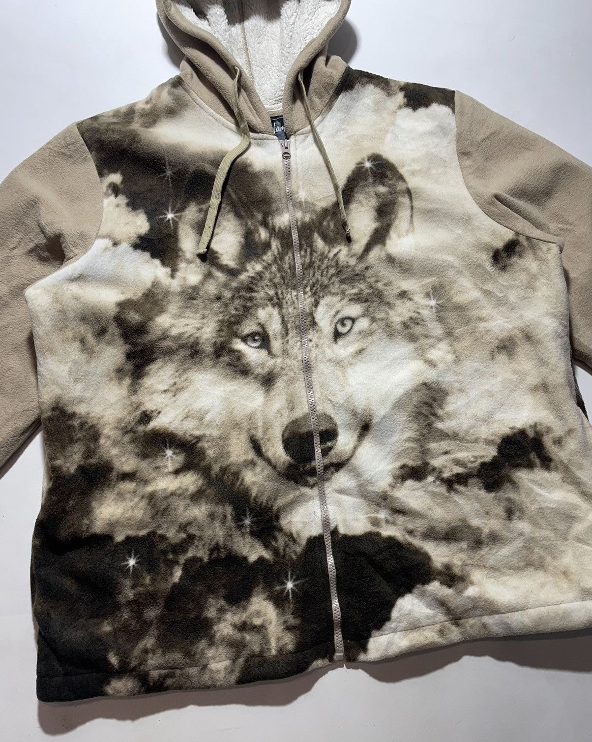 Woolf Vintage Animal Print Woolf Fleece Jacket Size US XXL / EU 58 / 5 - 3 Thumbnail