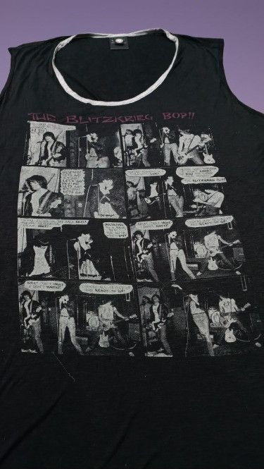 Hysteric Glamour × Japanese Brand RARE! Hysteric Glamour X Ramones Promo The Blitzkrieg Bop Size M / US 6-8 / IT 42-44 - 1 Thumbnail
