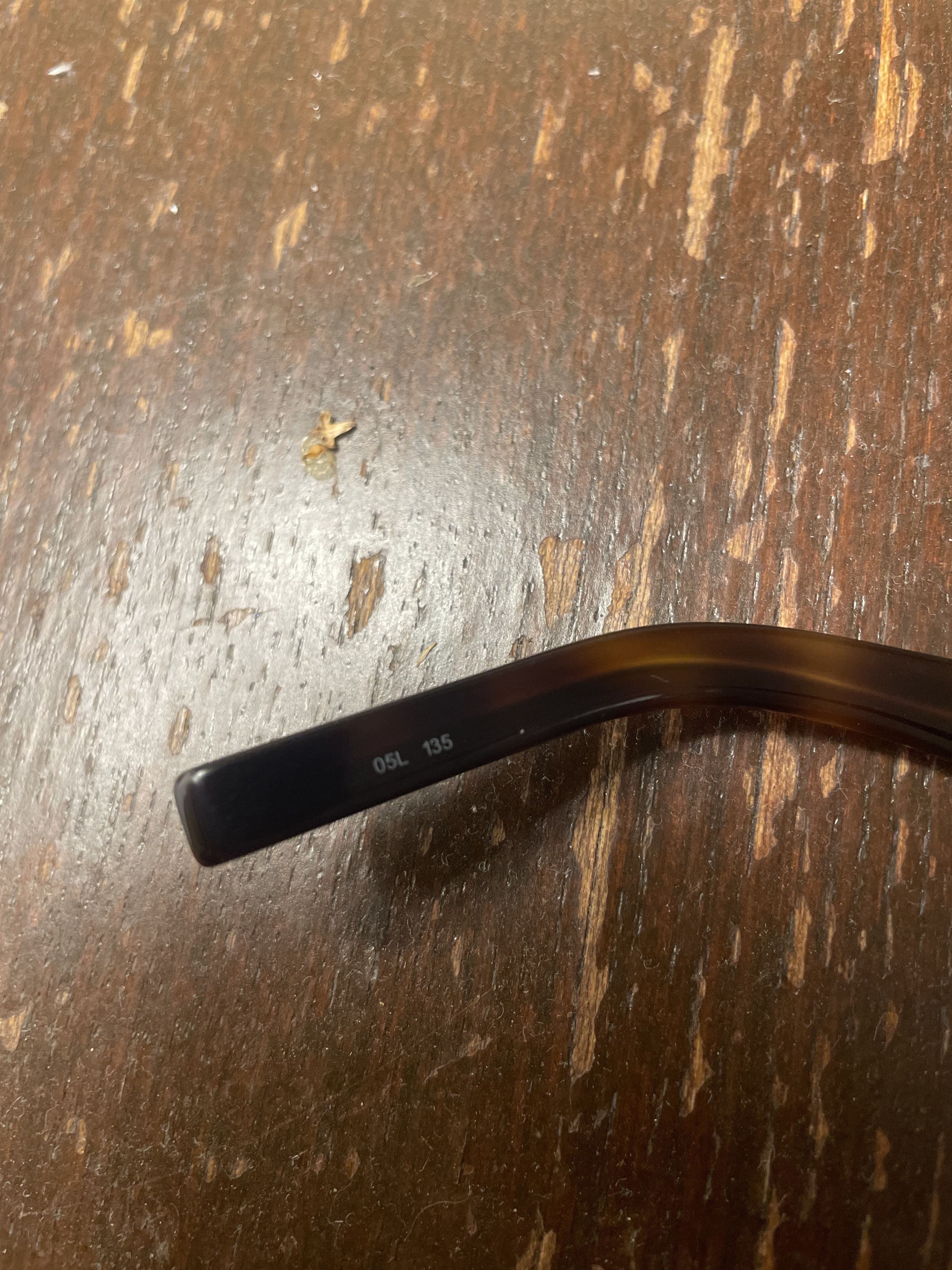 Saint Laurent Paris Saint Laurent 00s Havana Classic Oval Glasses Size ONE SIZE - 5 Thumbnail