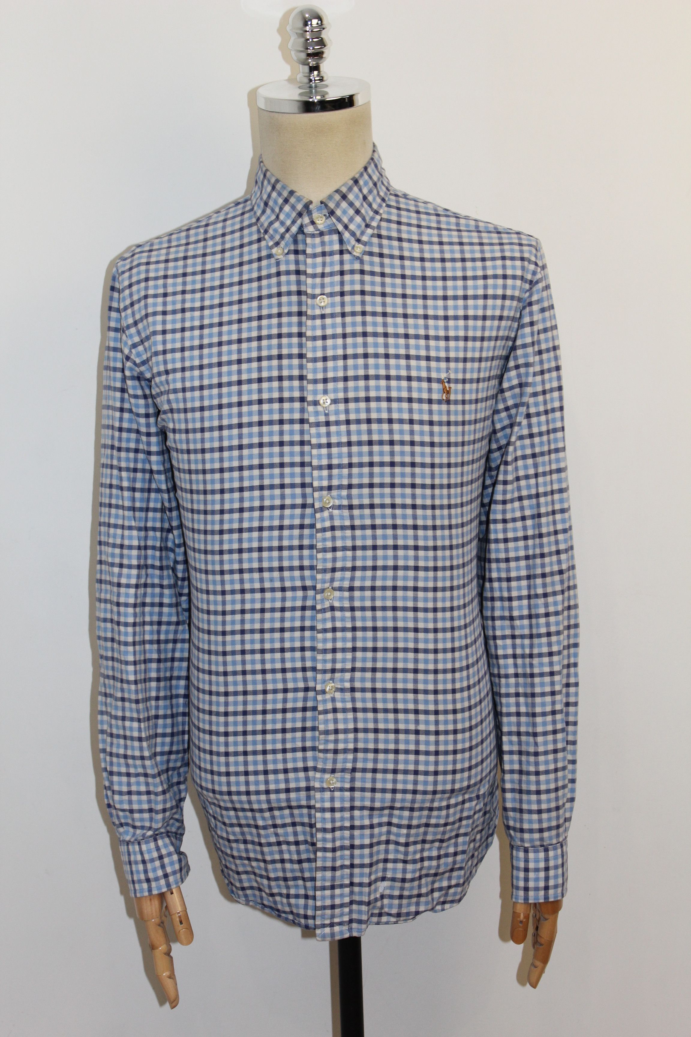 Polo Ralph Lauren RALPH LAUREN Long Sleeve Blue Check Shirt | Grailed