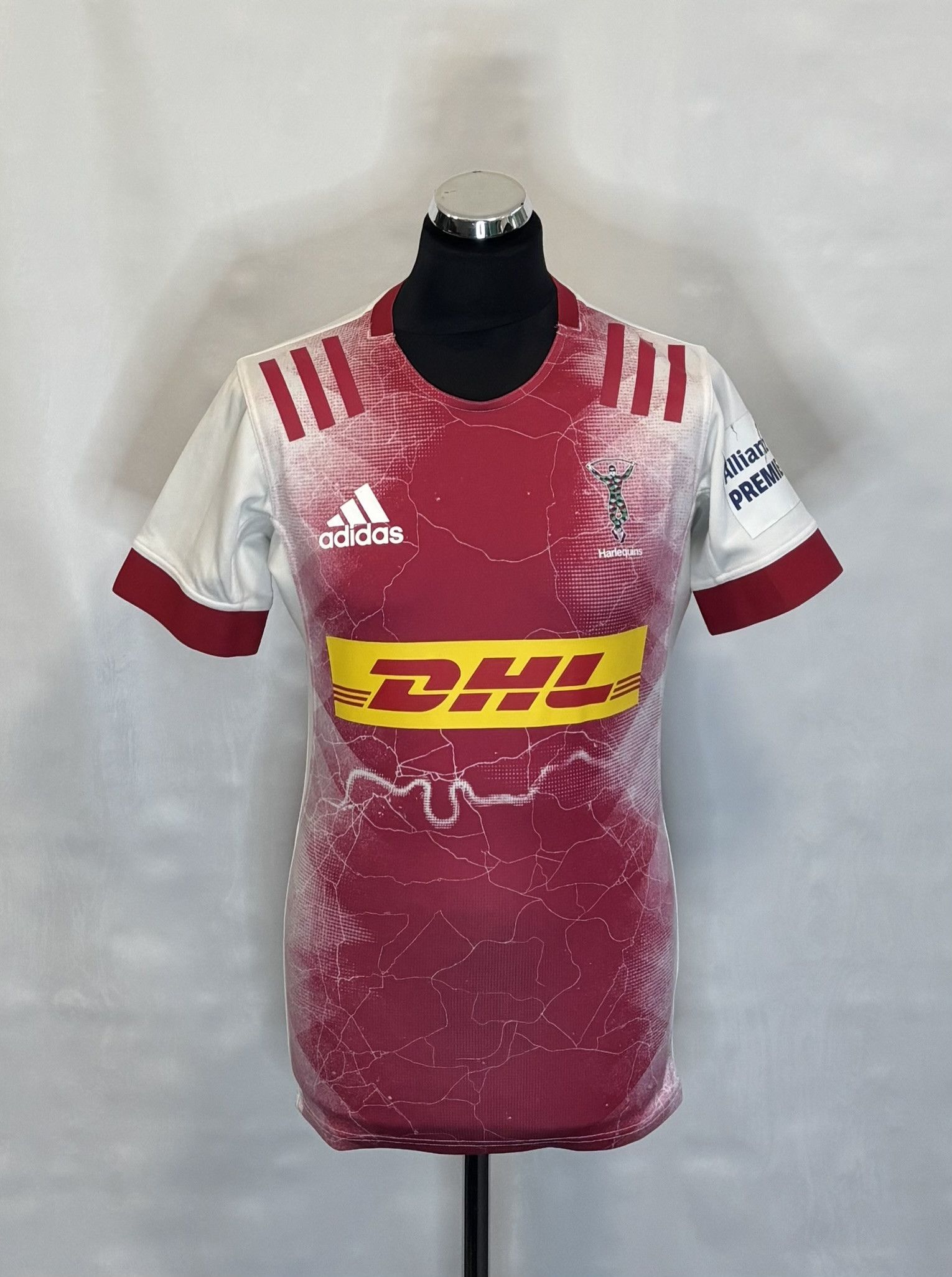 Adidas Harlequin FC 2020/2021 Adidas #9 Match Worn Rugby Size US M / EU 48-50 / 2 - 1 Thumbnail