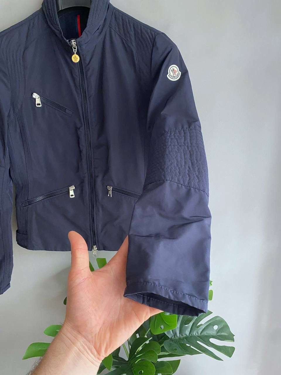 Moncler Moncler Axelle Giubbotto Women's Light Jacket, Size 1 / S Size S / US 4 / IT 40 - 8 Thumbnail
