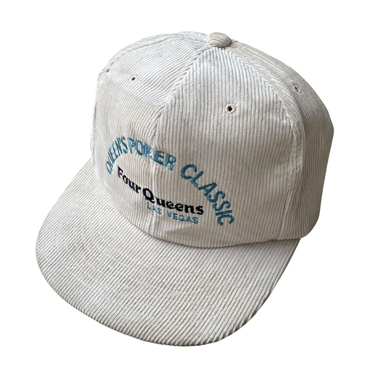 Vintage Four Queens Las Vegas Vintage 1980s Corduroy Promo Cap Size ONE SIZE - 1 Thumbnail