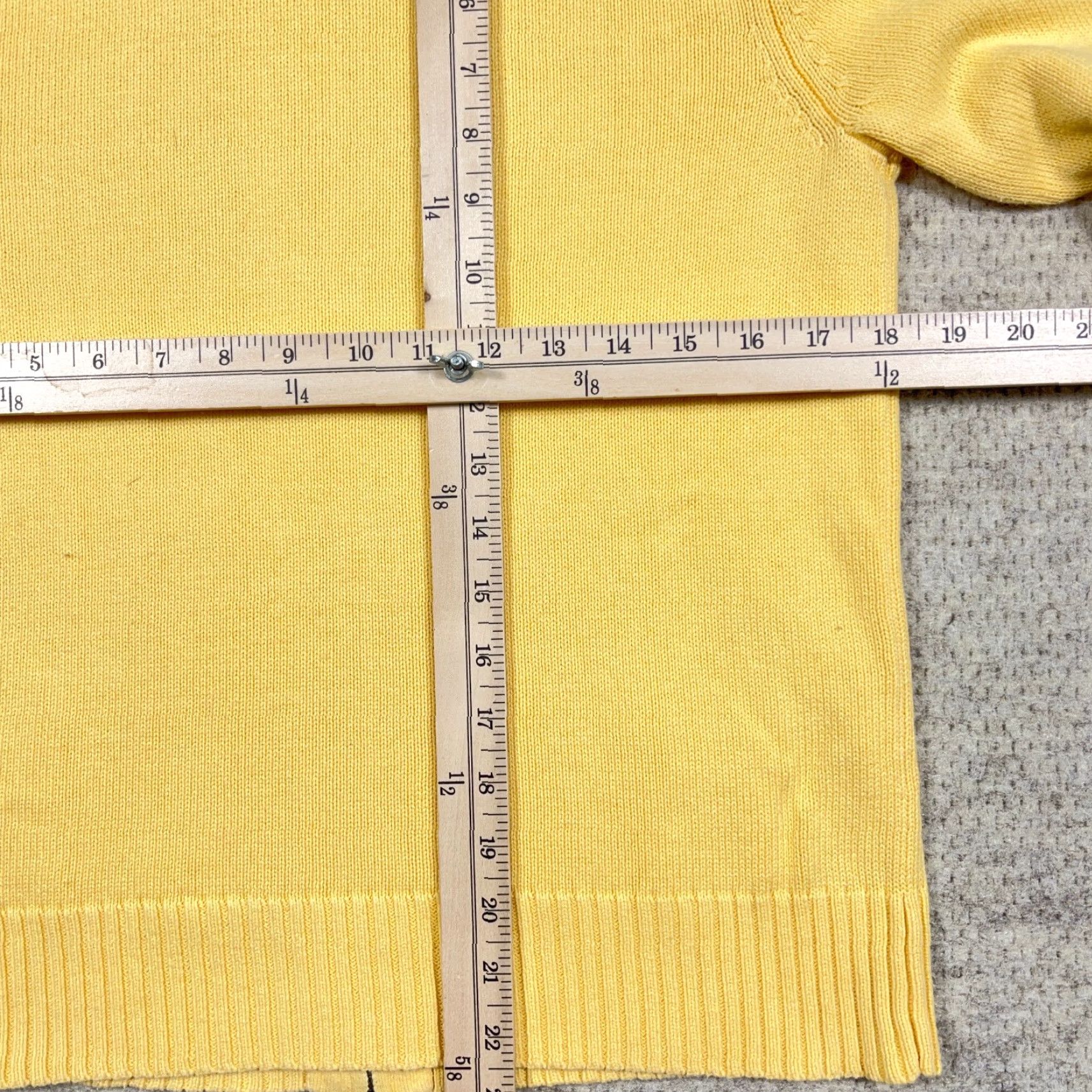 Vintage VINTAGE Duck Head Sweater Shirt Womens Small Yellow Full Zip Hoodie Size L / US 10 / IT 46 - 7 Thumbnail