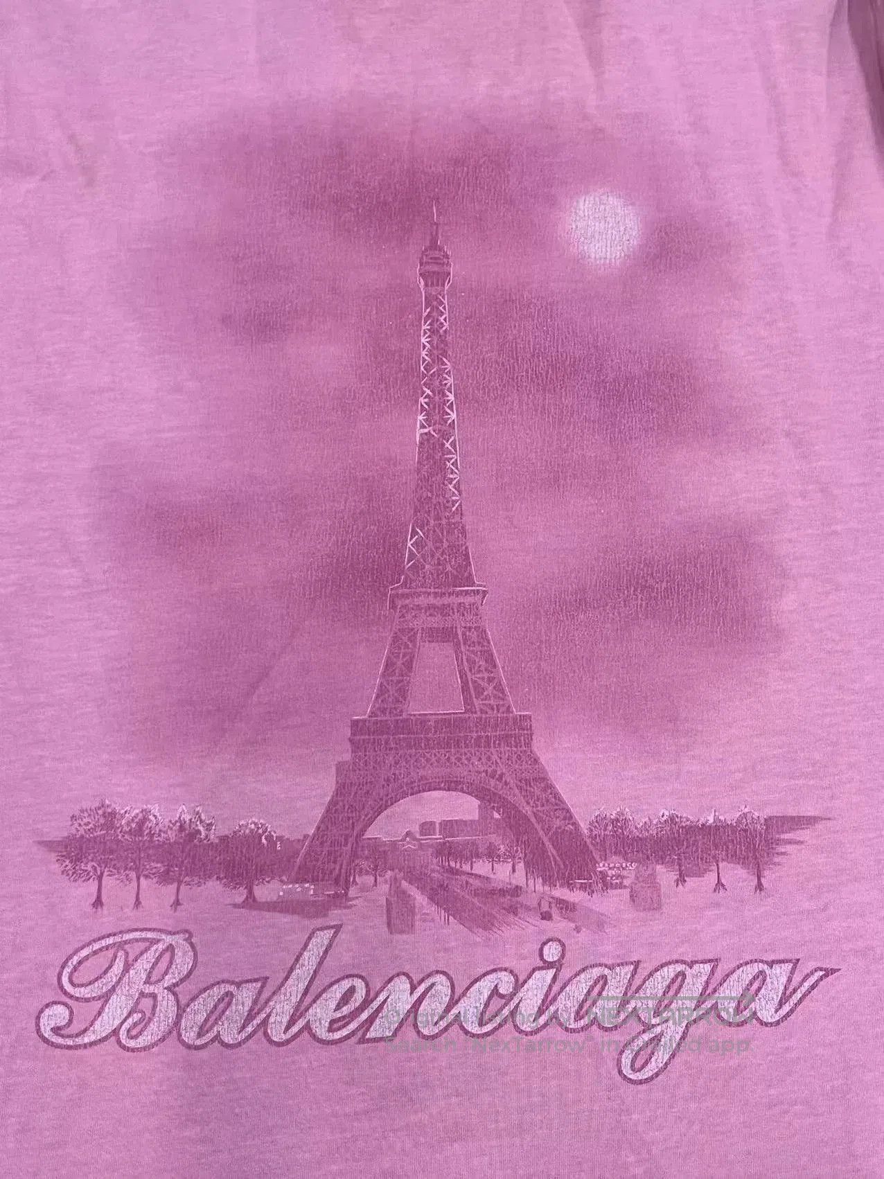 Balenciaga Balenciaga Letter Print Loose Crew Neck T-Shirt. Size S / US 4 / IT 40 - 3 Thumbnail