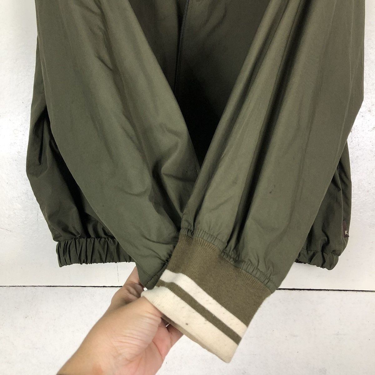 Japanese Brand 🔥2003-2004 FALL WINTER BIKER JACKET MILITARY MADE IN JALAN Size US L / EU 52-54 / 3 - 15 Thumbnail