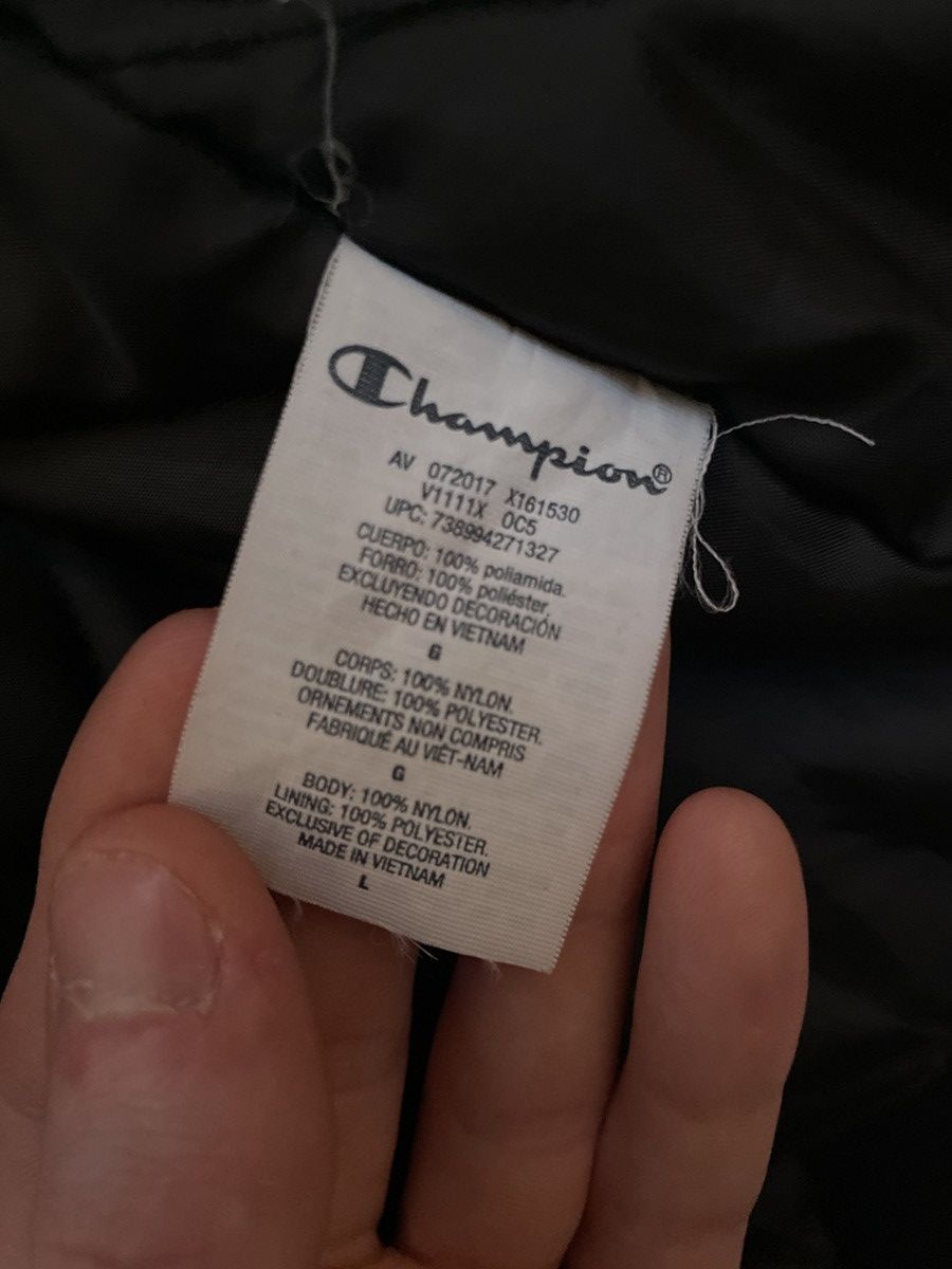 Supreme Supreme x champion blocked jacket Size US L / EU 52-54 / 3 - 4 Thumbnail