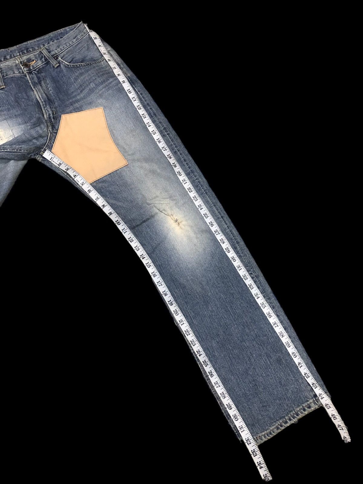 Edwin × Vintage EDWIN VINTAGE SELVEDGE DISTRESSED DENIM Size US 32 / EU 48 - 12 Thumbnail
