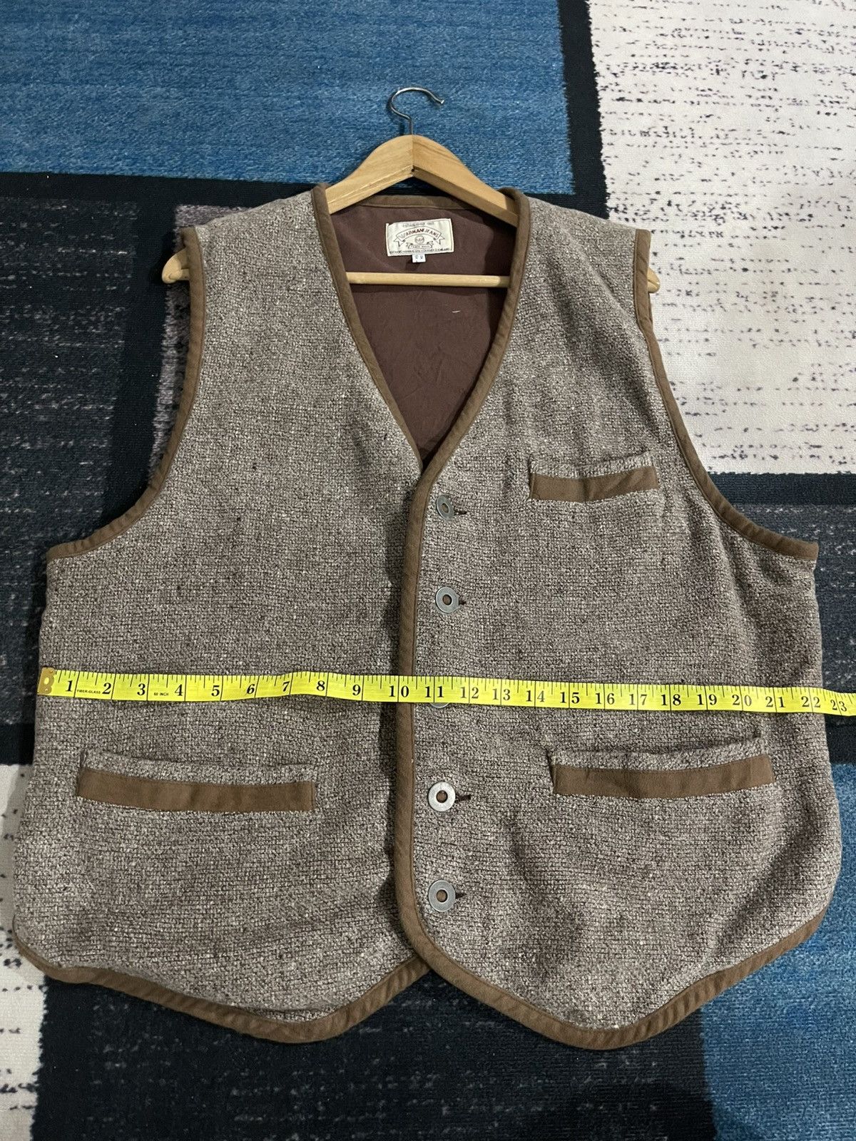 Armani Exchange Vintage Armani Jeans Vest Size US L / EU 52-54 / 3 - 13 Thumbnail