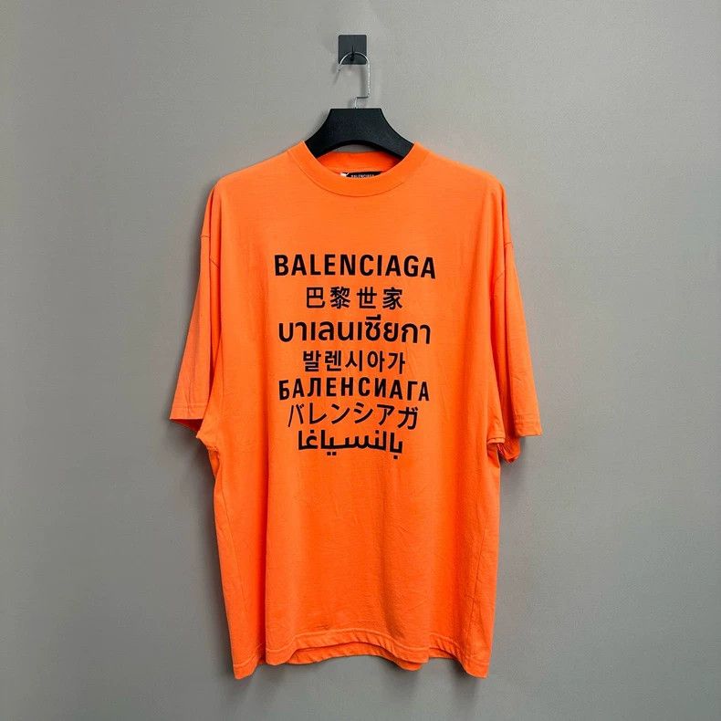 Balenciaga Seven Languages Short Sleeve