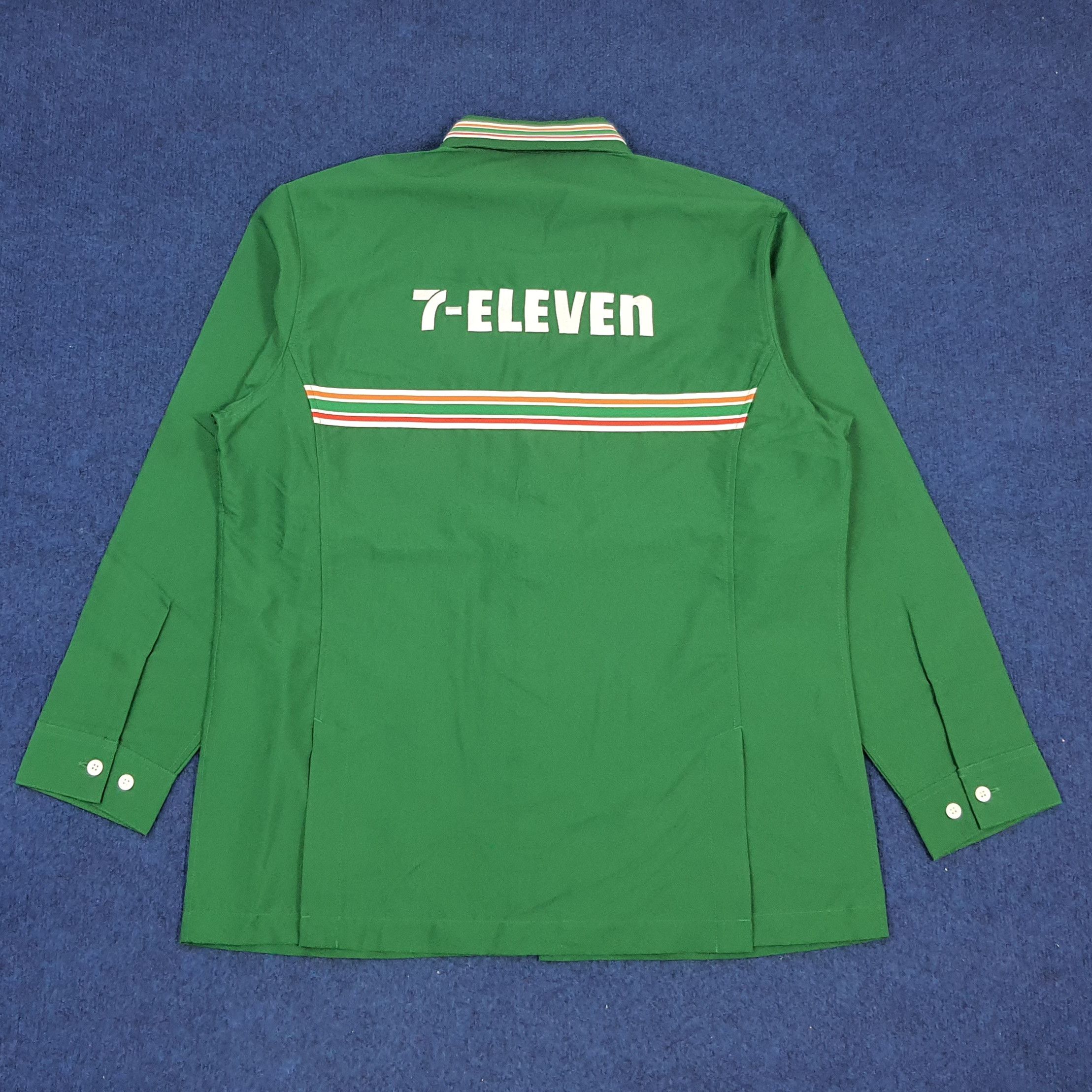 Japanese Brand × Vintage Vintage 7 Eleven Japan Brand Staff Work Uniform Size US L / EU 52-54 / 3 - 1 Thumbnail