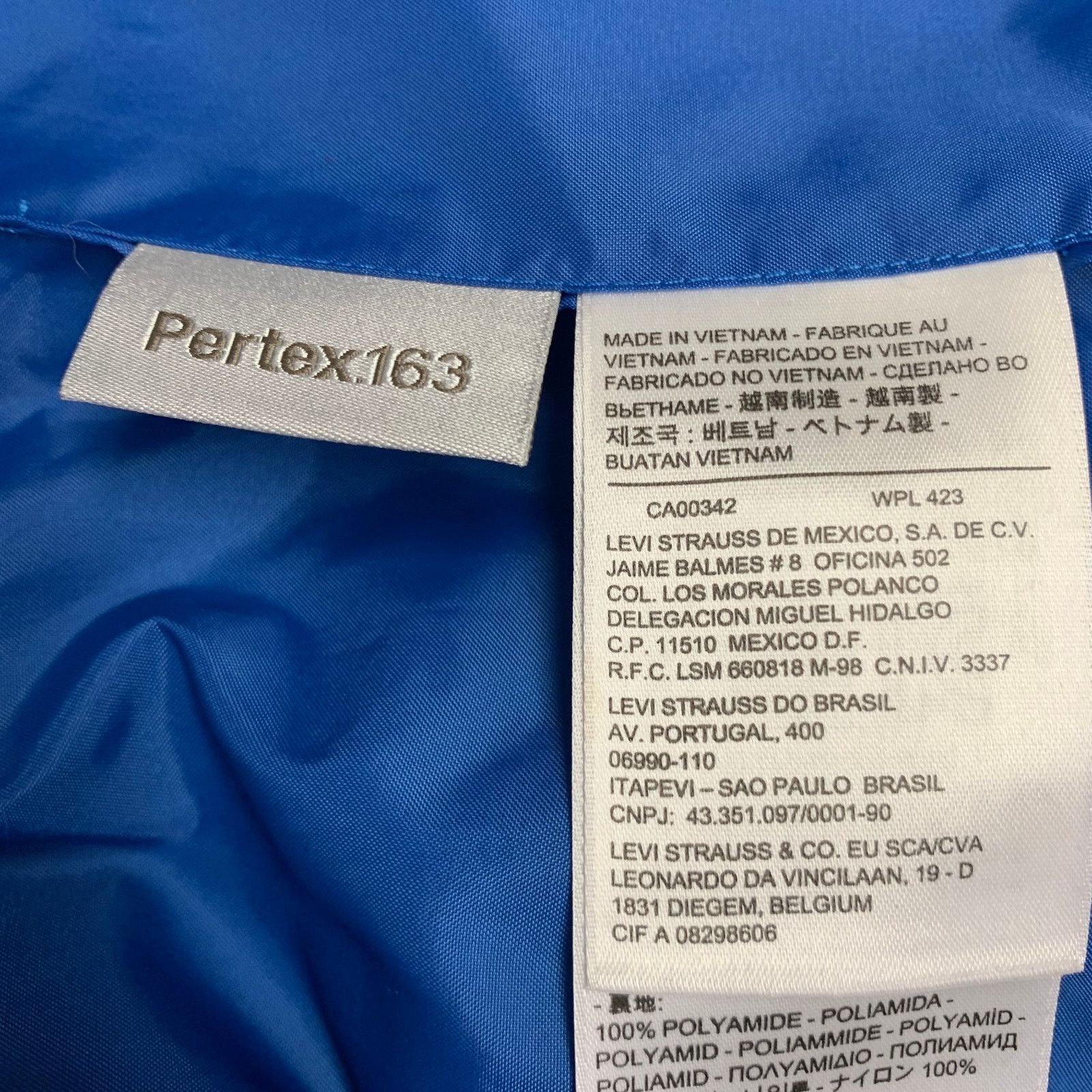 Levi's LEVI STRAUSS Size M Blue Quilted Polyester Vest Size US M / EU 48-50 / 2 - 7 Thumbnail