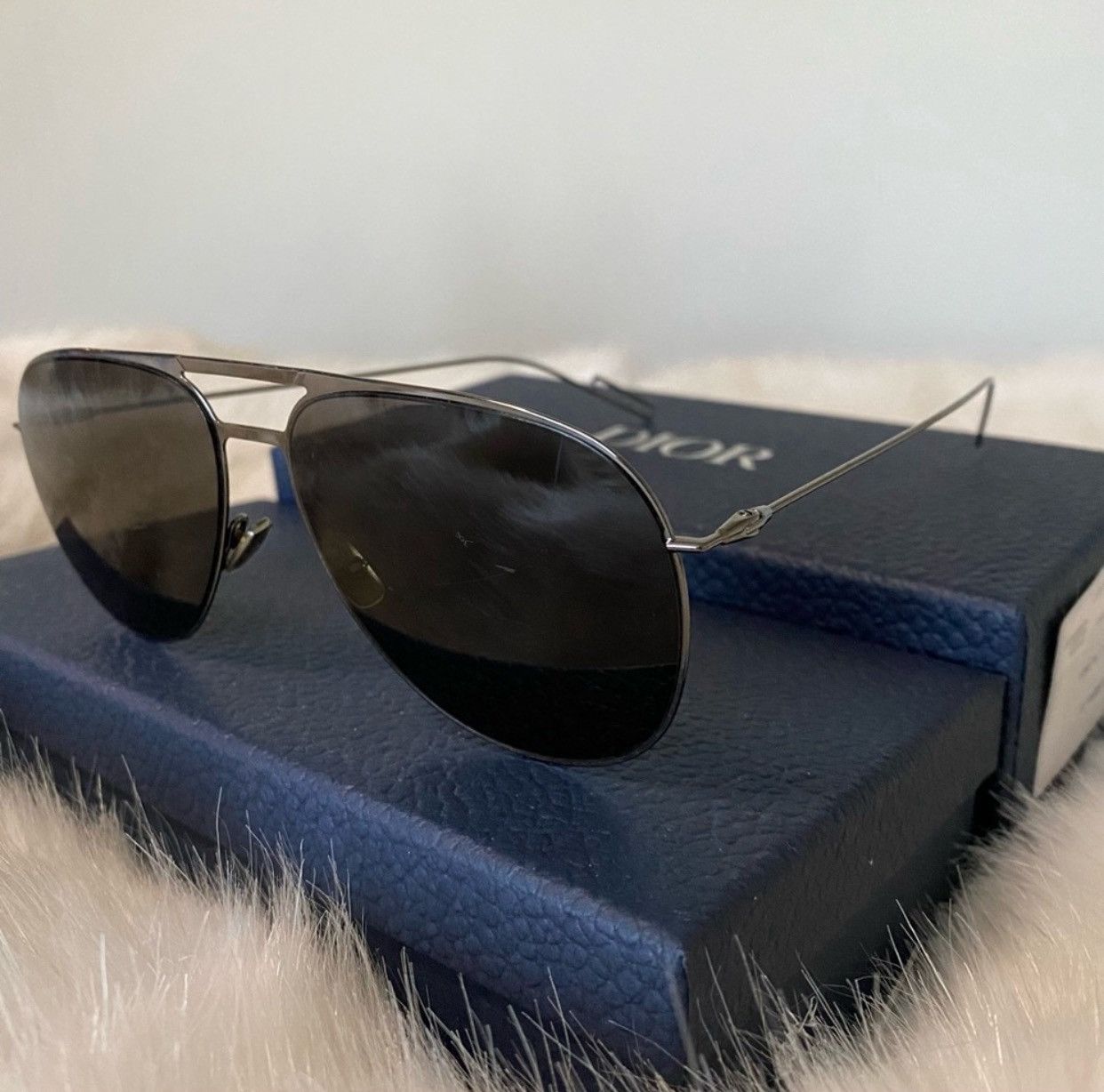 Dior DIOR HOMME AVIATORS HEDI SLIMANE STYLE Size ONE SIZE - 1 Thumbnail