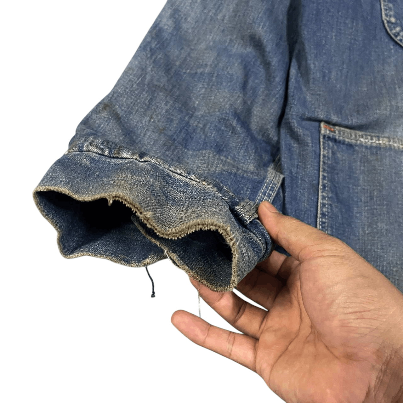 Sears Vintage 50's Sears Blanket Lined Denim Chore Jacket Size US M / EU 48-50 / 2 - 5 Thumbnail