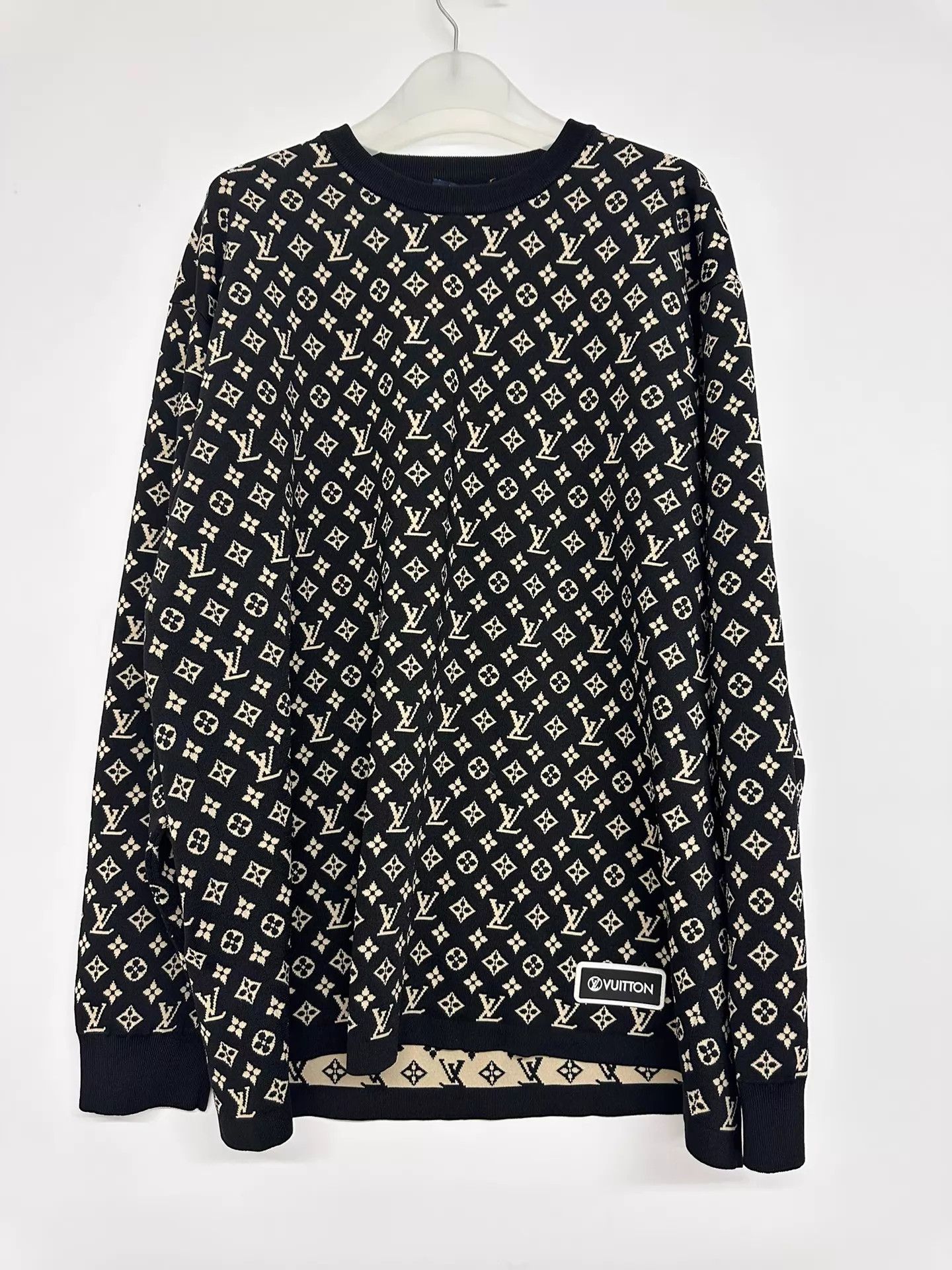 Louis Vuitton Louis Vuitton All Over Print Sweater L Size US L / EU 52-54 / 3 - 1 Thumbnail