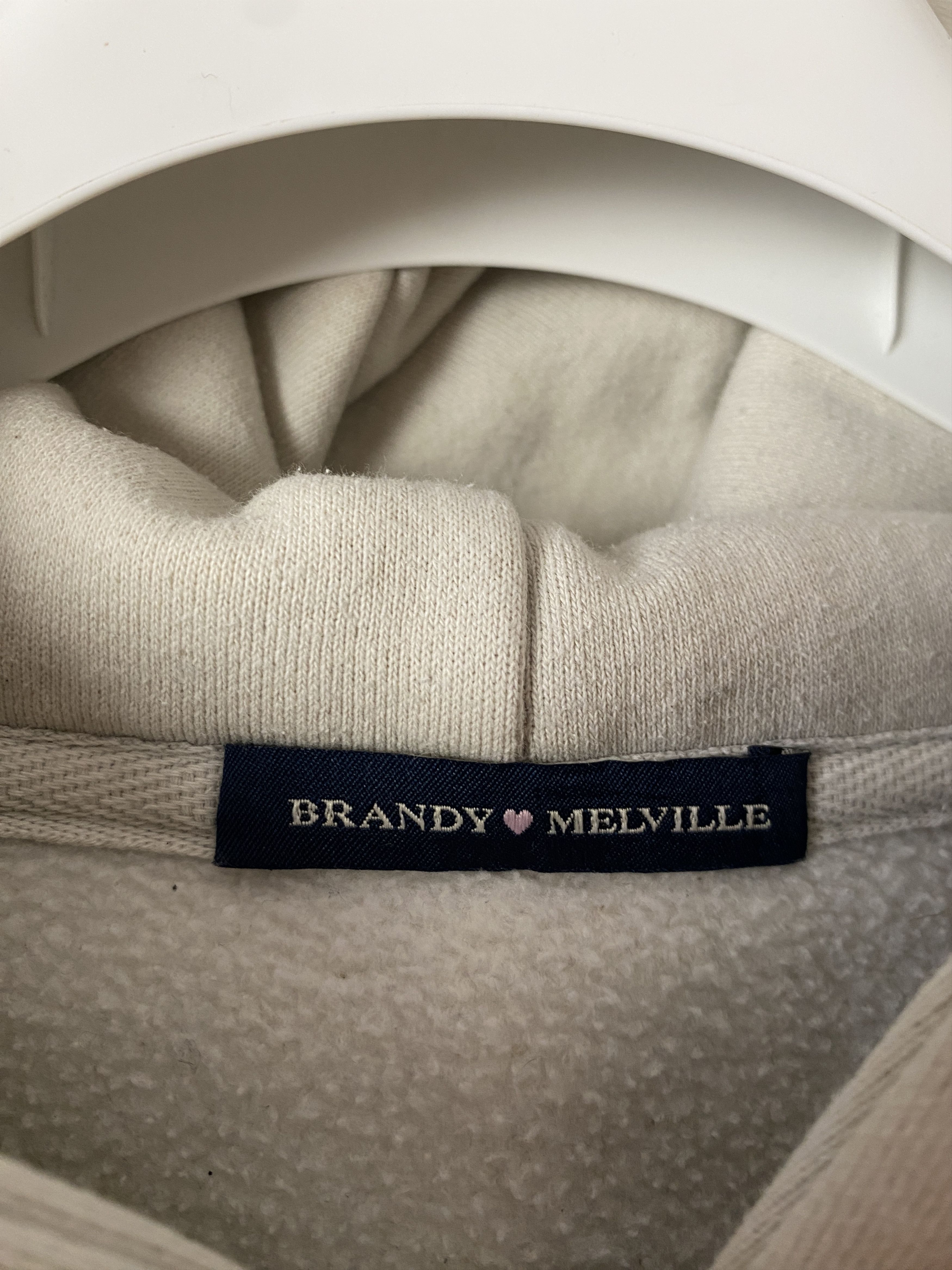Other Brandy Melville thick heavy zip-up hoodie Size US L / EU 52-54 / 3 - 3 Thumbnail