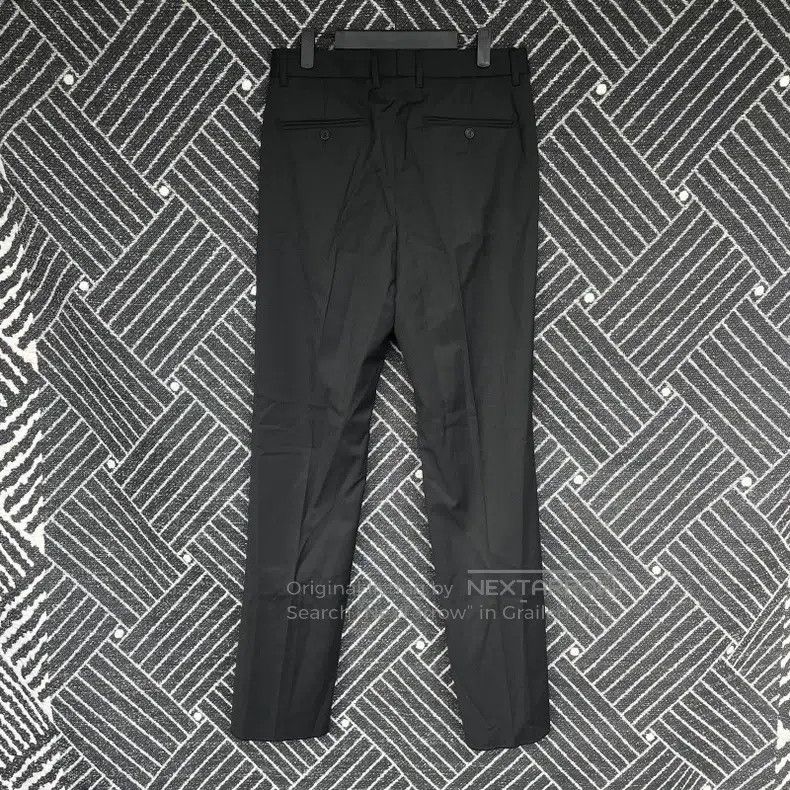 Fendi Fendi Black solid color wool dress pants Size 46L - 2 Thumbnail