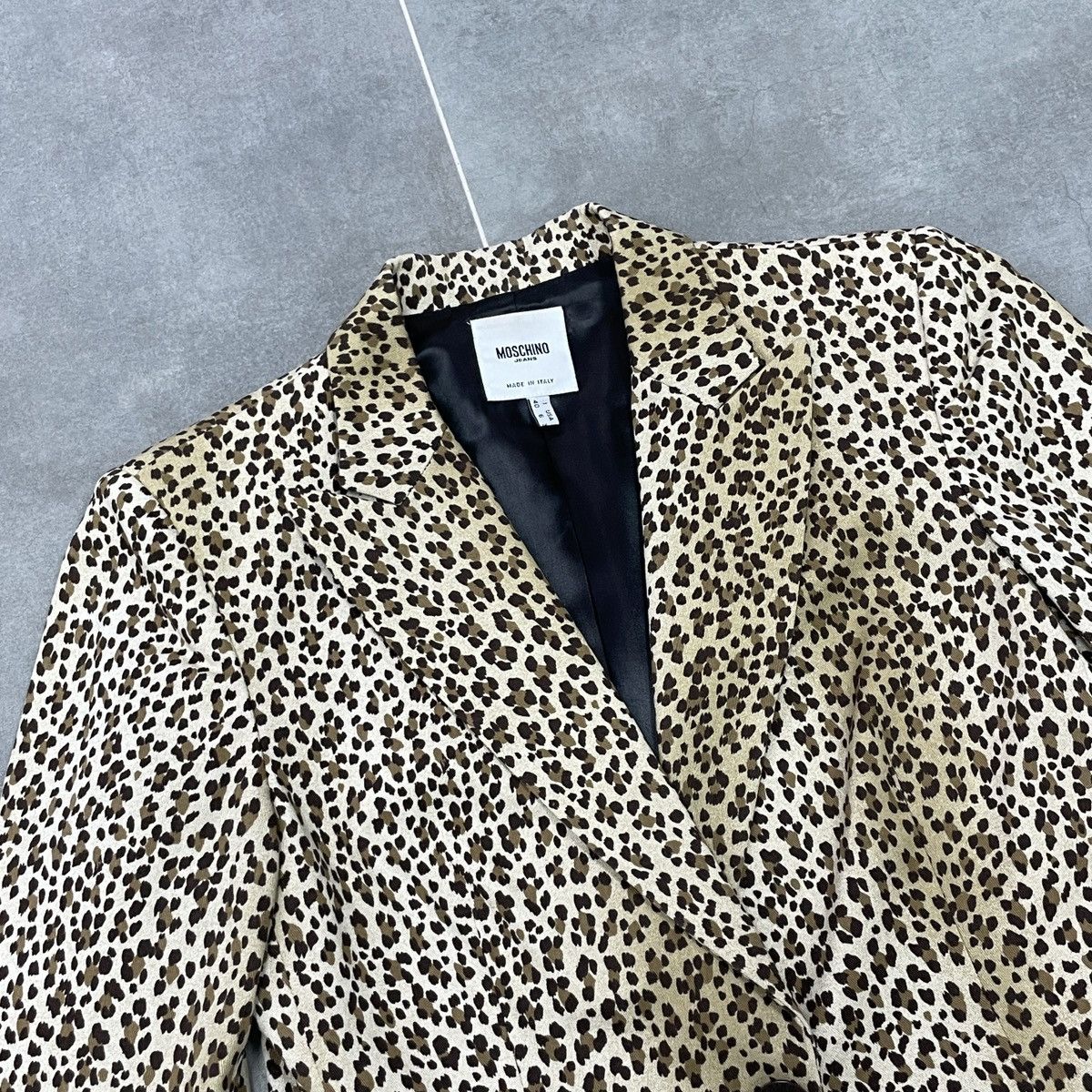 Moschino Moschino Jeans Leopard Print Women Blazer Size S Size S / US 4 / IT 40 - 11 Thumbnail