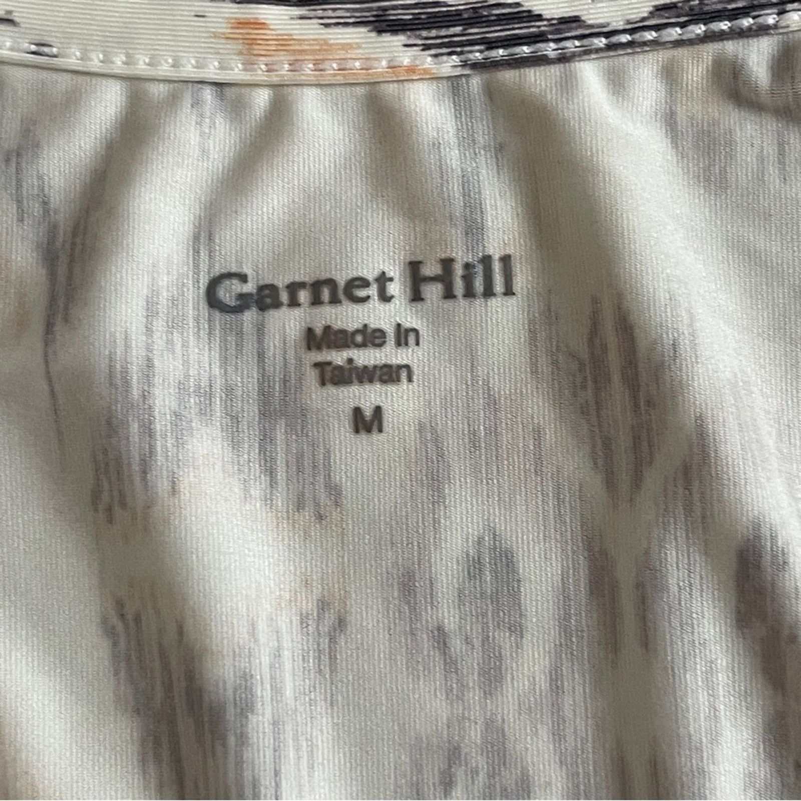 Other Garnet Hill Multicolor Print Ruched Takini Swim Skort Set Size ONE SIZE - 6 Thumbnail