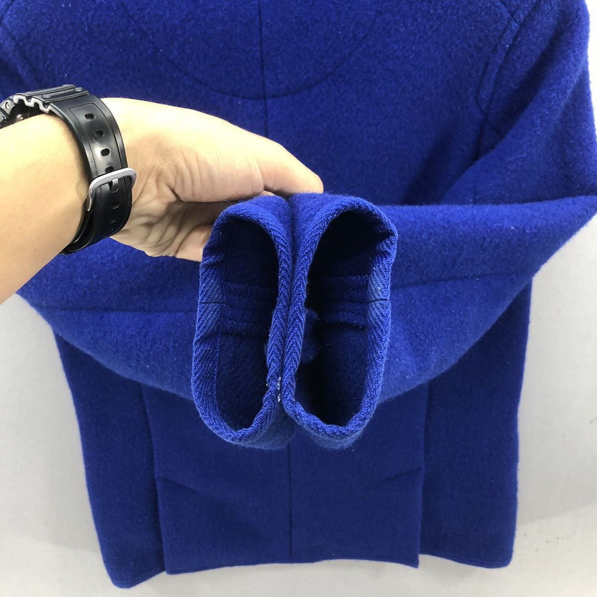 Danton Vintage Danton Vetements De Travail Wool Jacket Size XS / US 0-2 / IT 36-38 - 8 Thumbnail