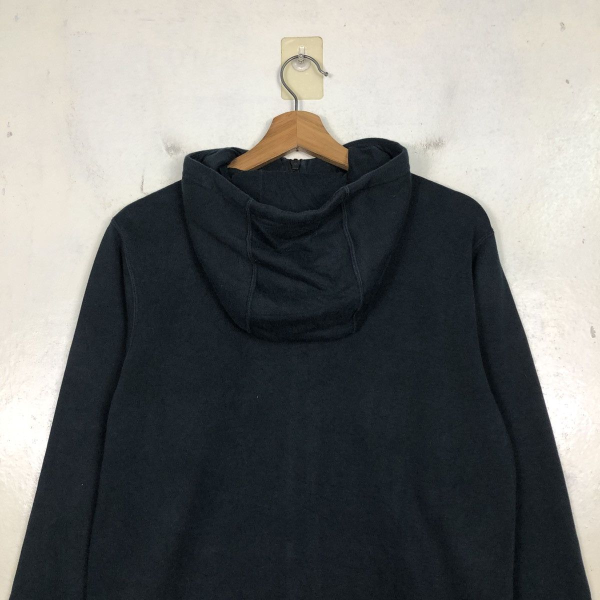 Nike 📌Rich Black Zipper Hoodie Jacket Nike Small Pony Size US M / EU 48-50 / 2 - 11 Thumbnail