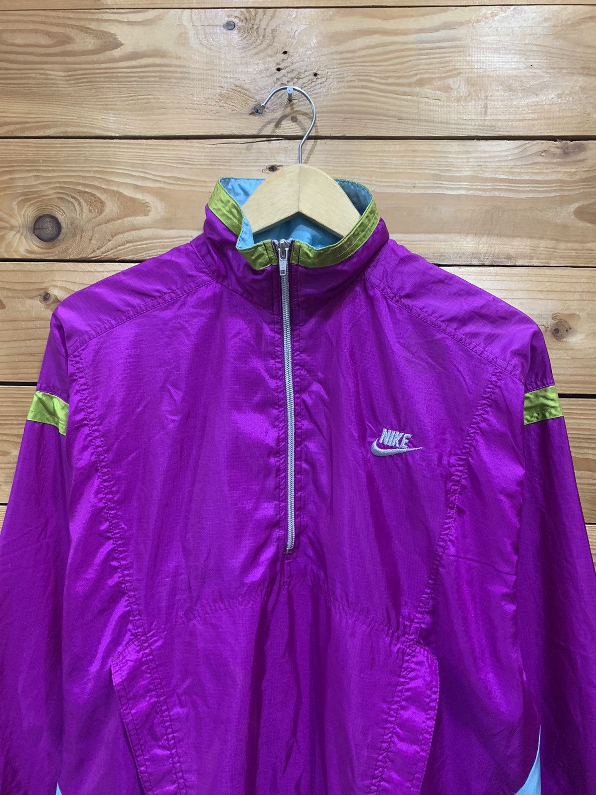 Nike × Vintage Vintage Nike “ ELITE “ Half Zipper Jacket Size US L / EU 52-54 / 3 - 3 Thumbnail