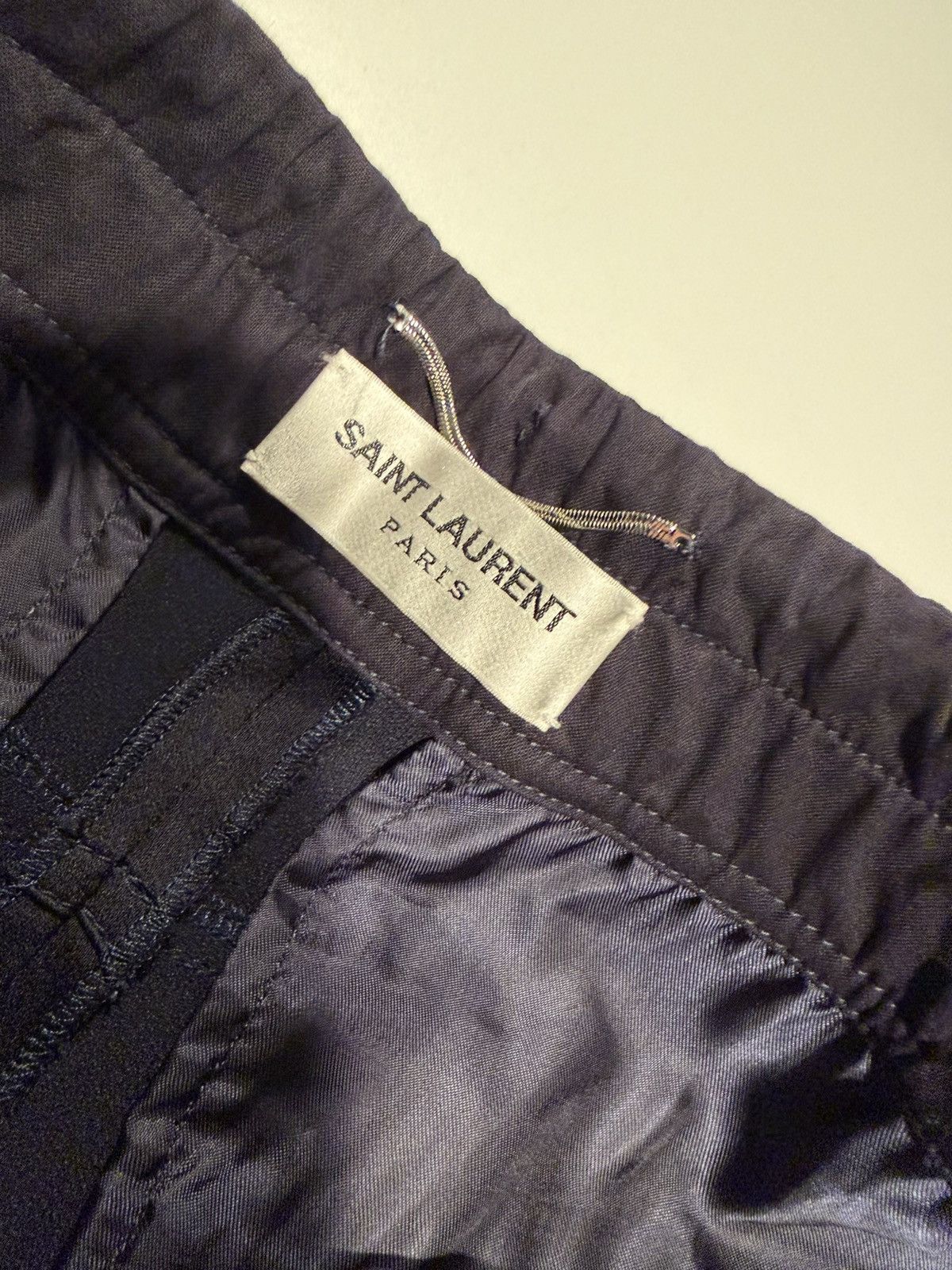 Saint Laurent Paris Saint Laurent mens satin joggers. 44/S. $1350 Size US 32 / EU 48 - 10 Thumbnail